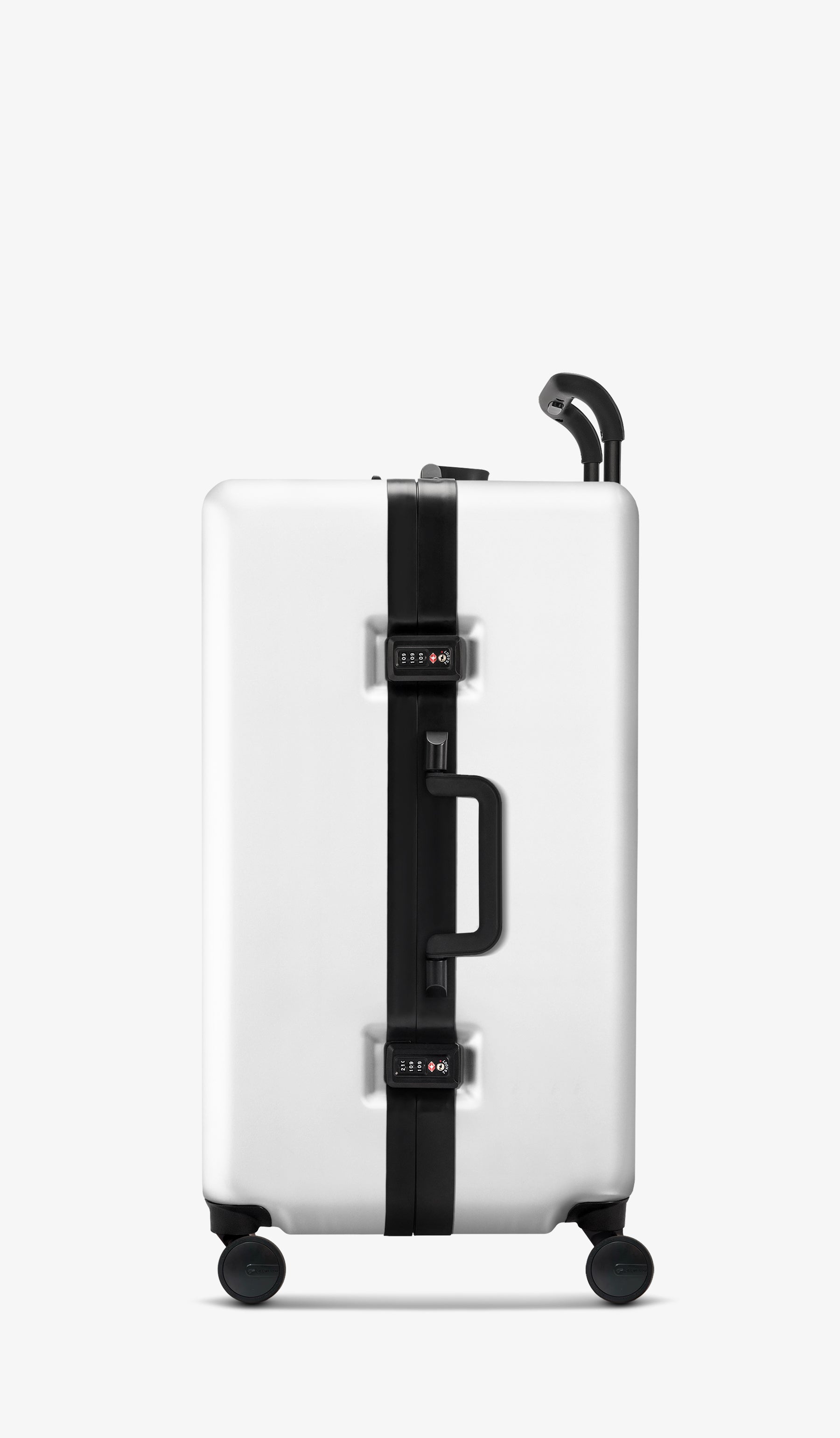 OUMOS 30" Trunk Luggage, Double White 99L