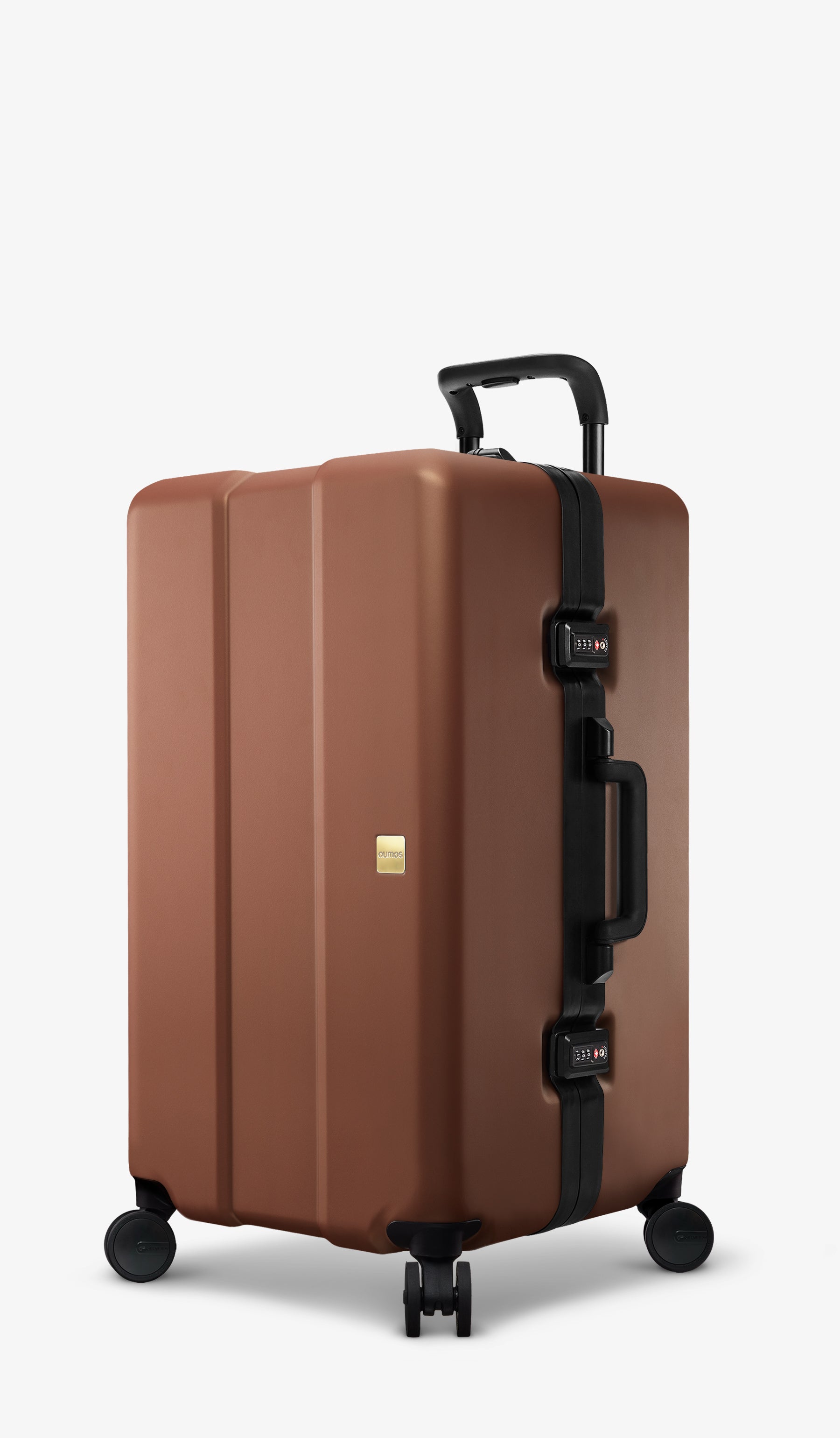 OUMOS 30" Trunk Luggage, Golden Bronze 99L