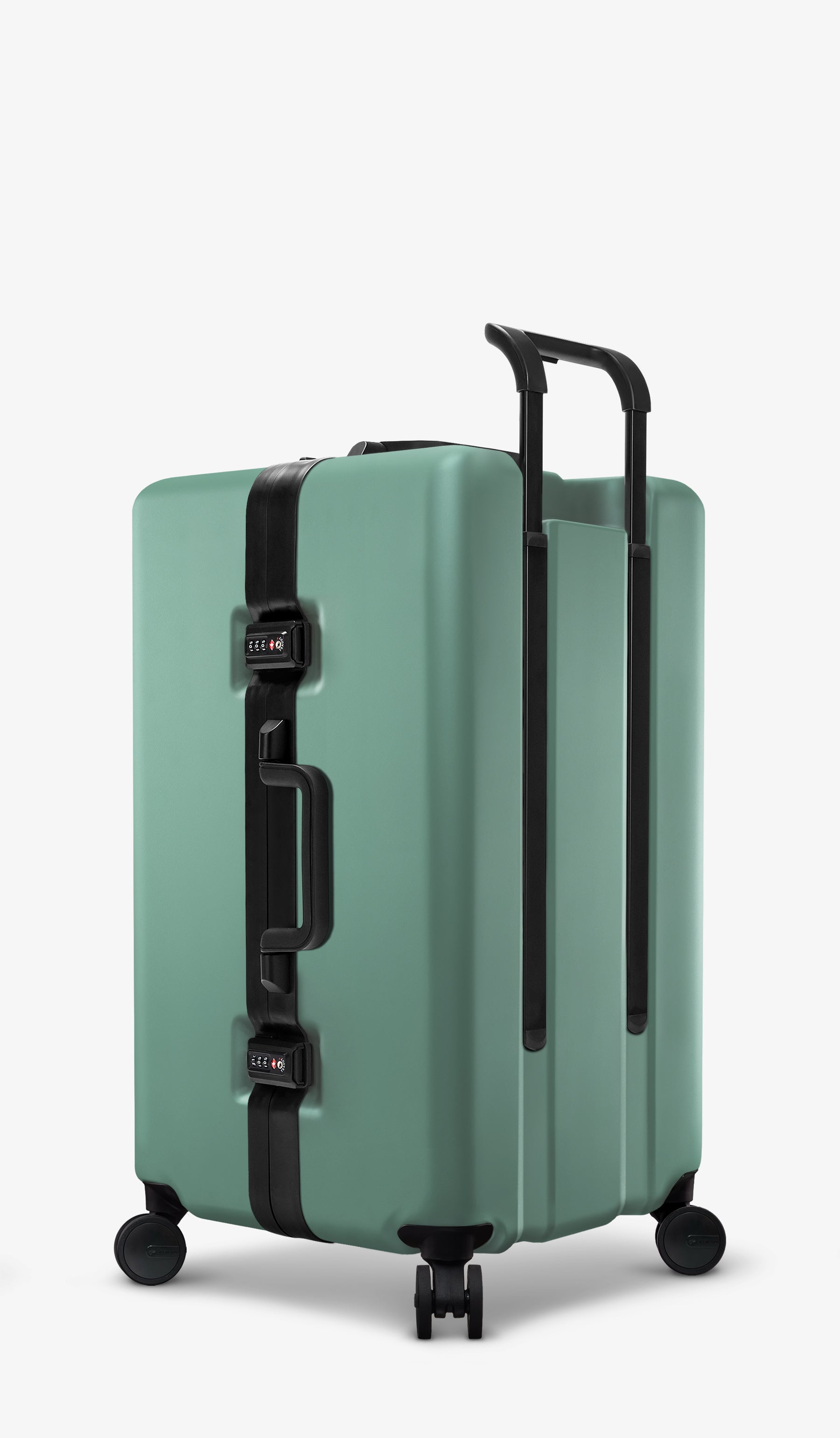 OUMOS 30" Trunk Luggage, Green Vintage 99L