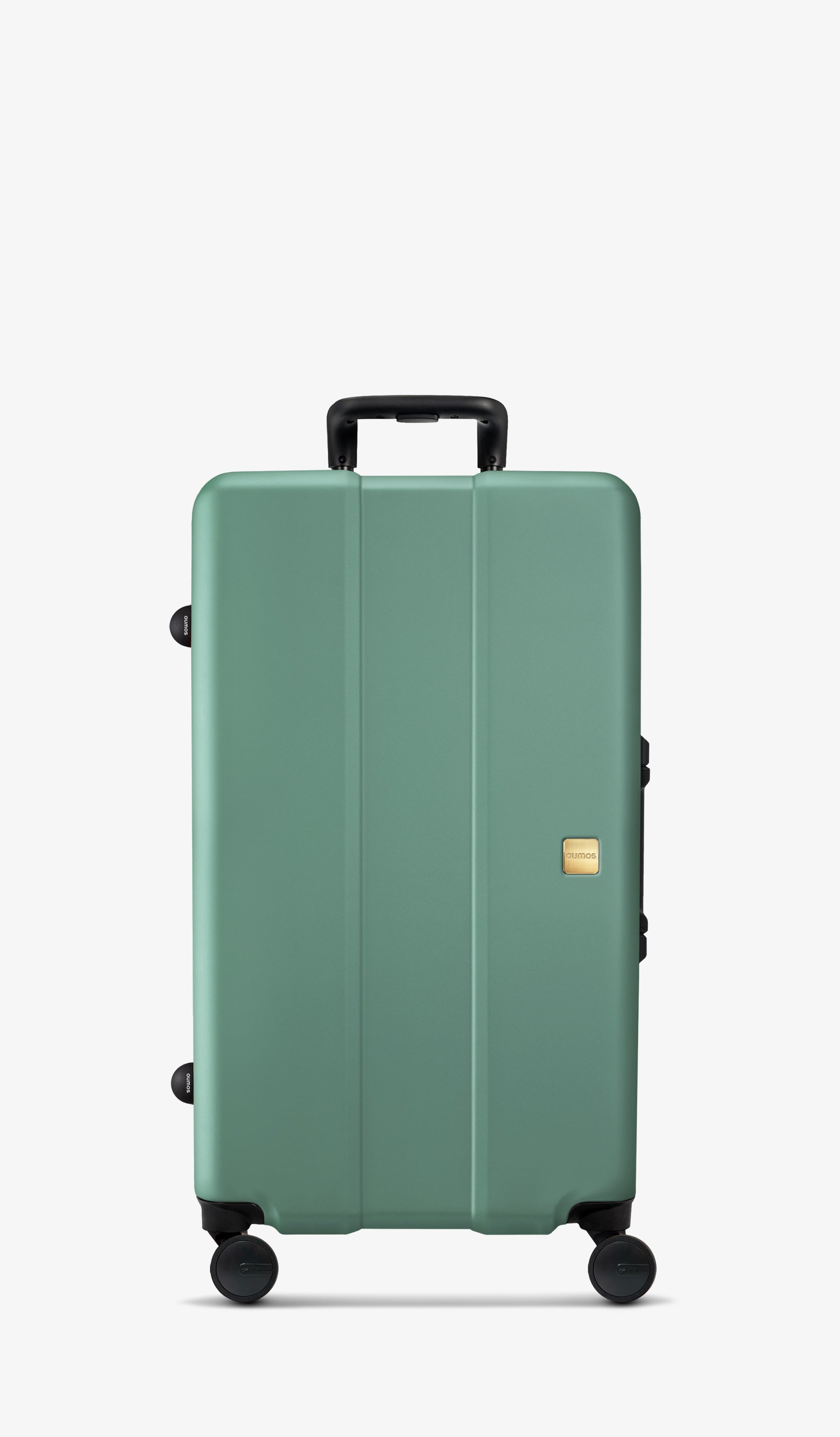 OUMOS 30" Trunk Luggage, Green Vintage 99L