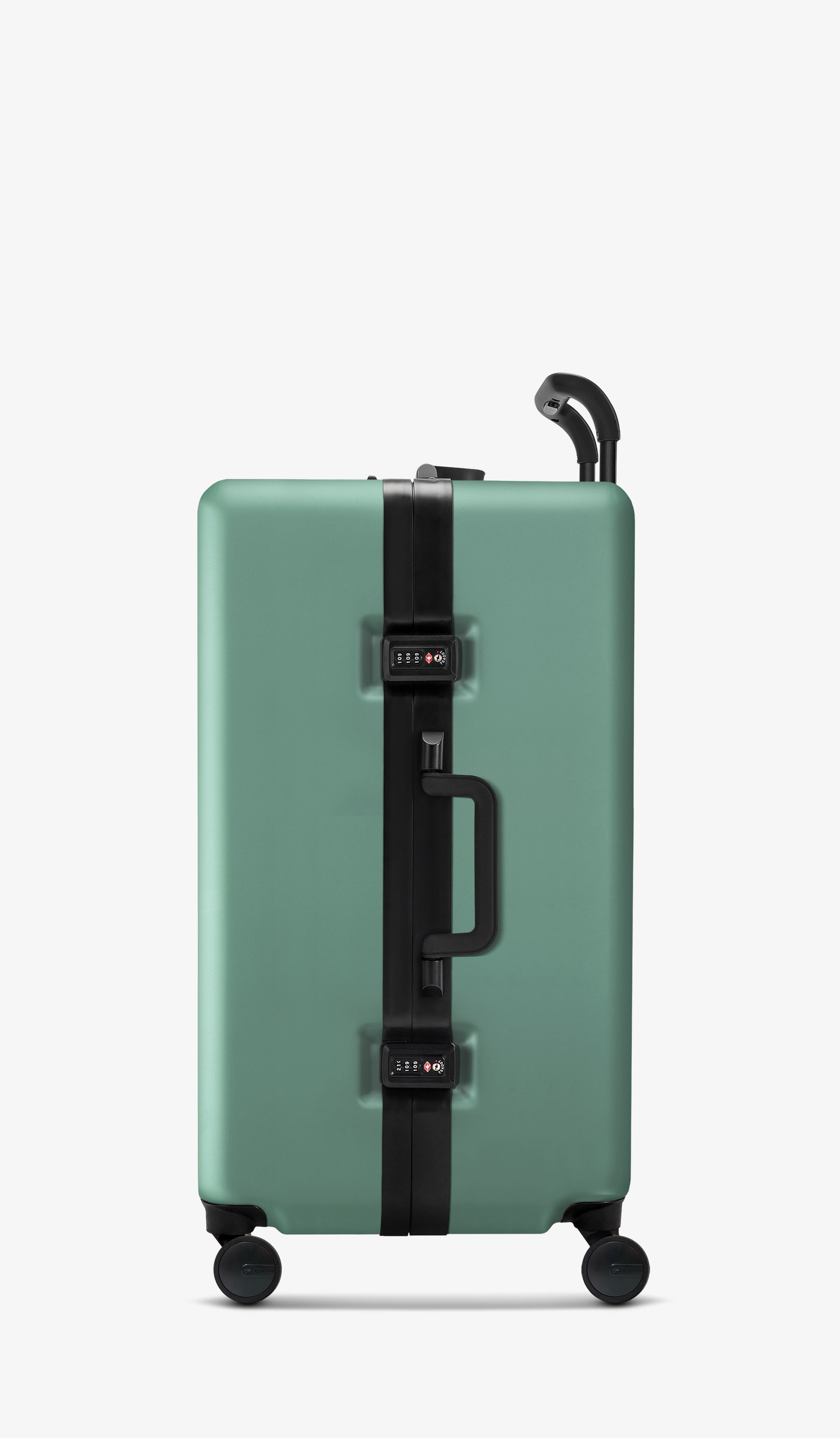 OUMOS 30" Trunk Luggage, Green Vintage 99L