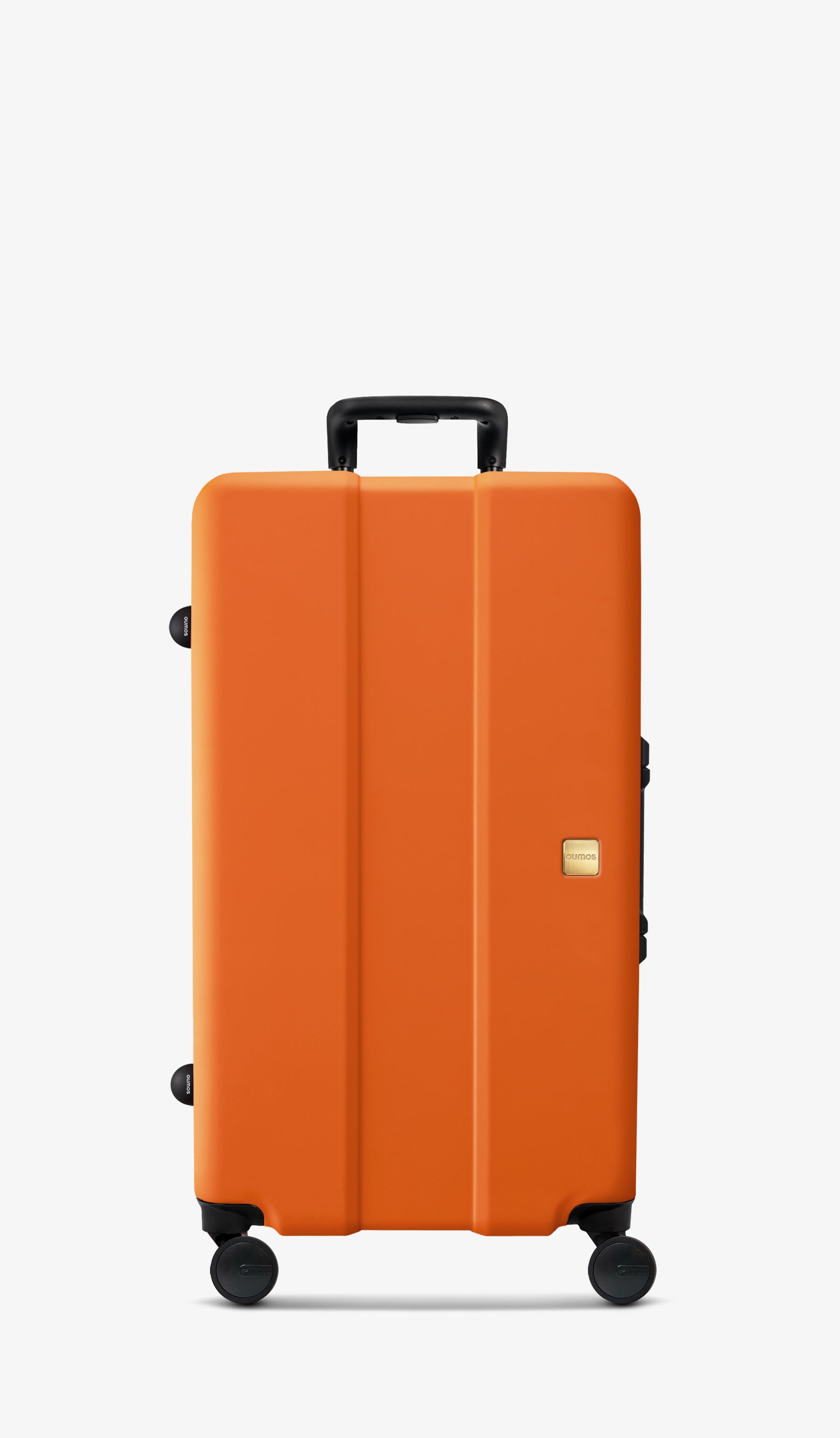 OUMOS 30" Trunk Luggage, Orange Clémentine 99L