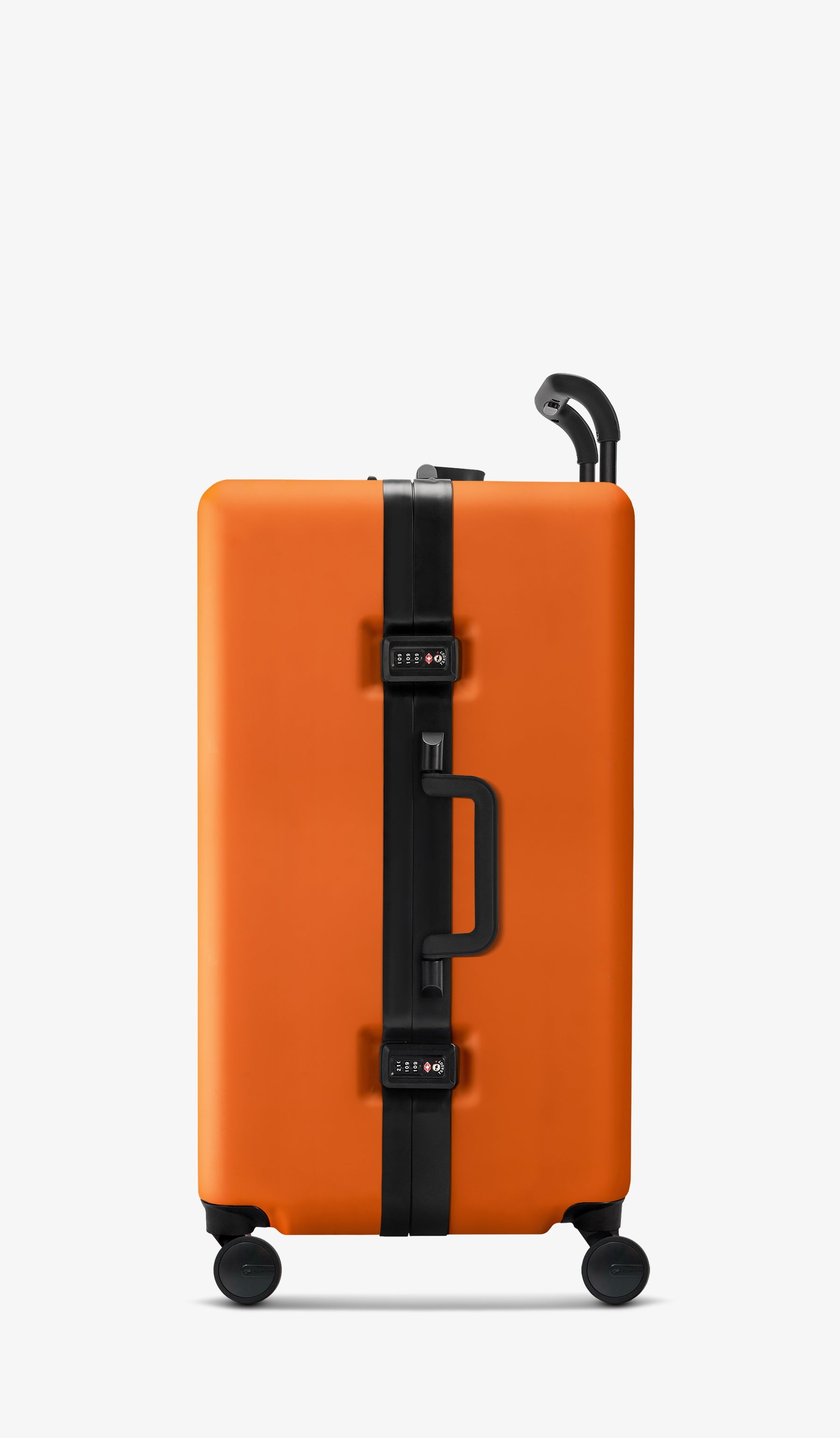 OUMOS 30" Trunk Luggage, Orange Clémentine 99L