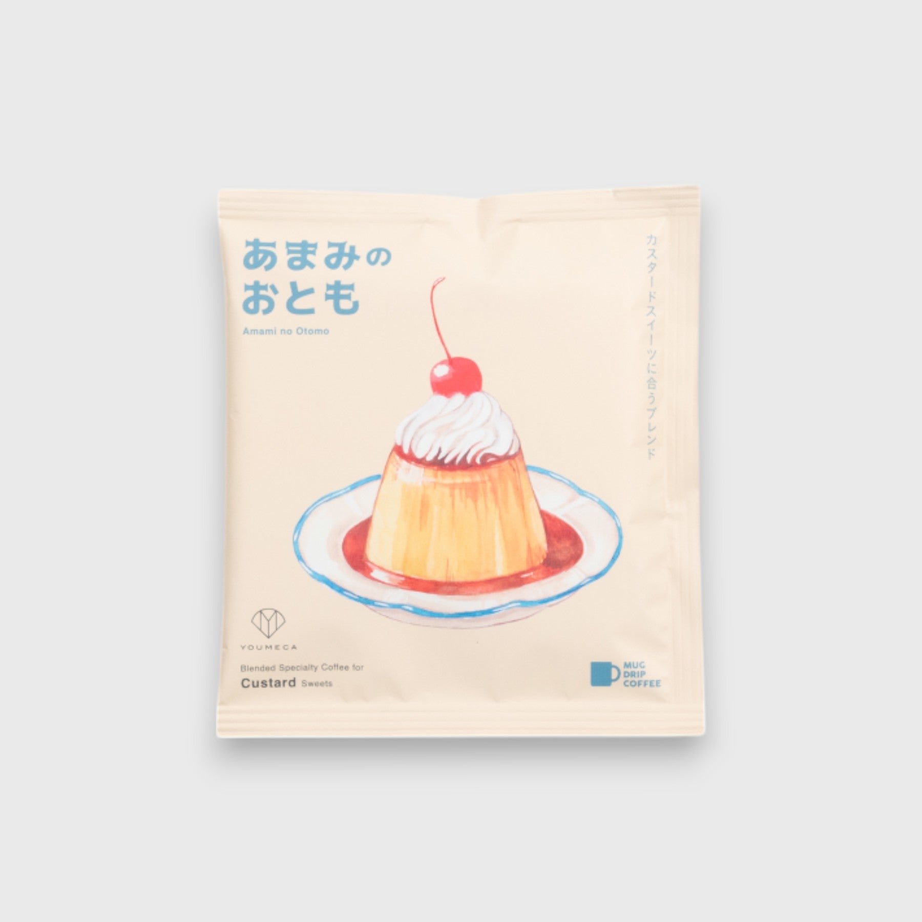 YOUMECA あまみのおとも Dessert Companion Series Coffee Drip Bag, Custard