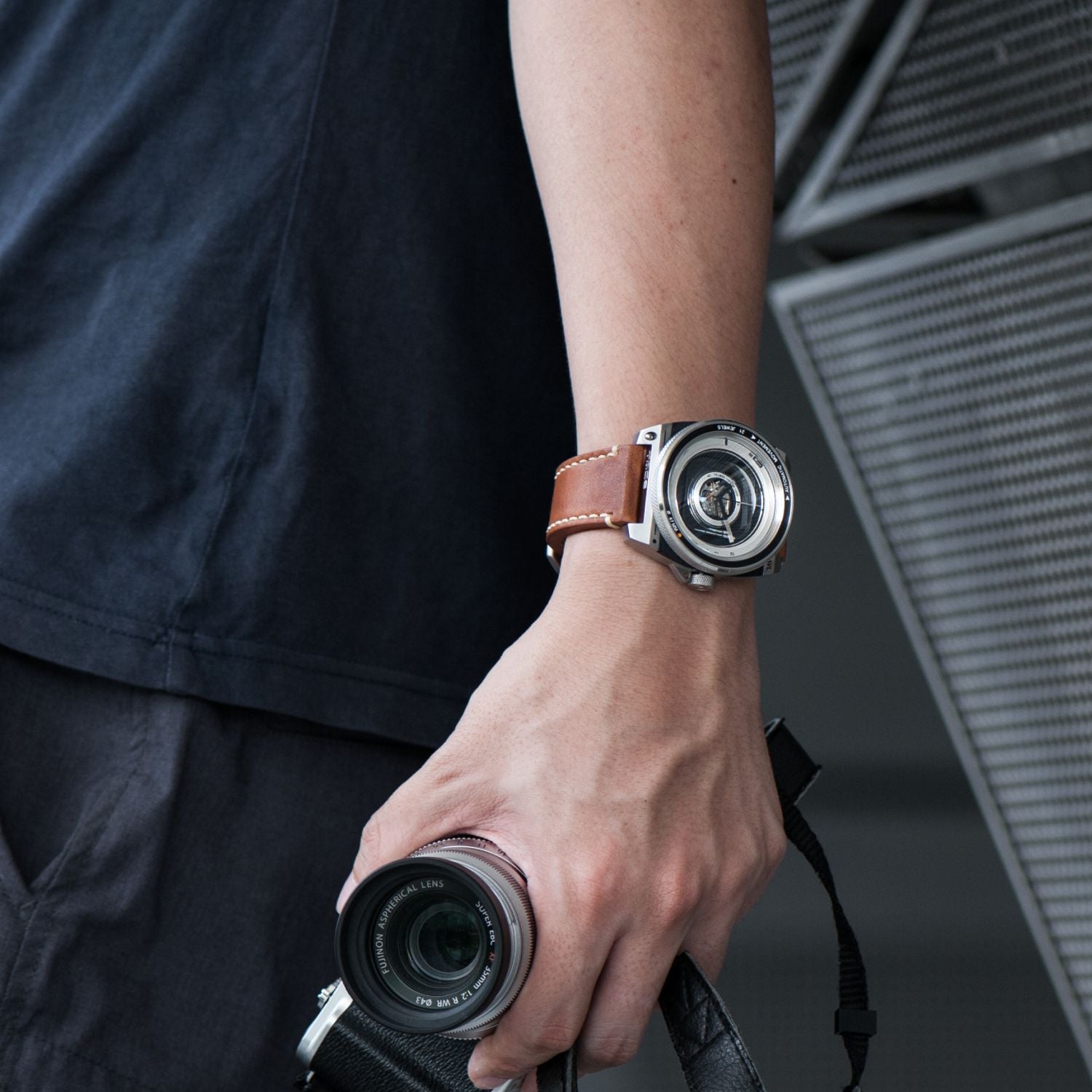 Automatic Vintage Lens II, Leather | TACS - Wake Concept Store