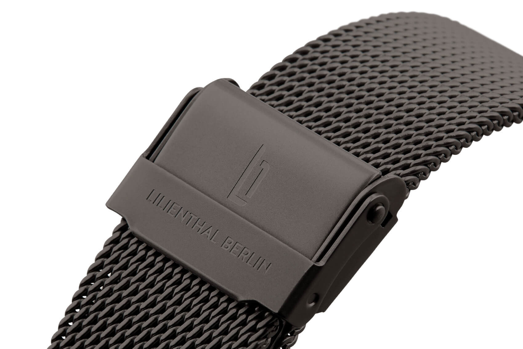 Chronograph, Dark Silver White/ Stainless Steel Strap