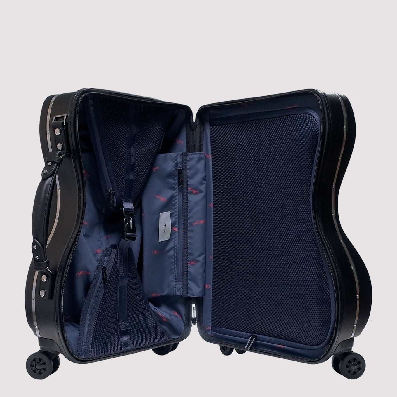OOKONN Curve 20" Carry-on Luggage, Stud