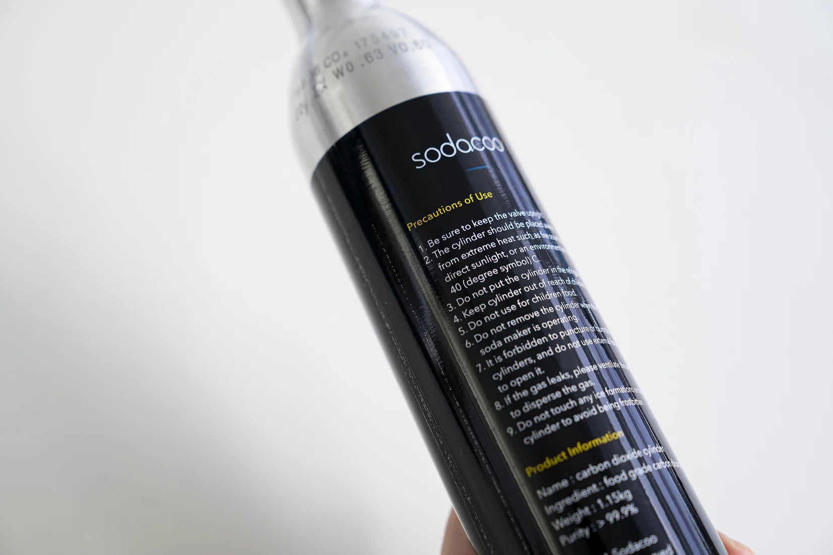 CO2 Cylinder for Soda Maker | Sodacoo - Wake Concept Store