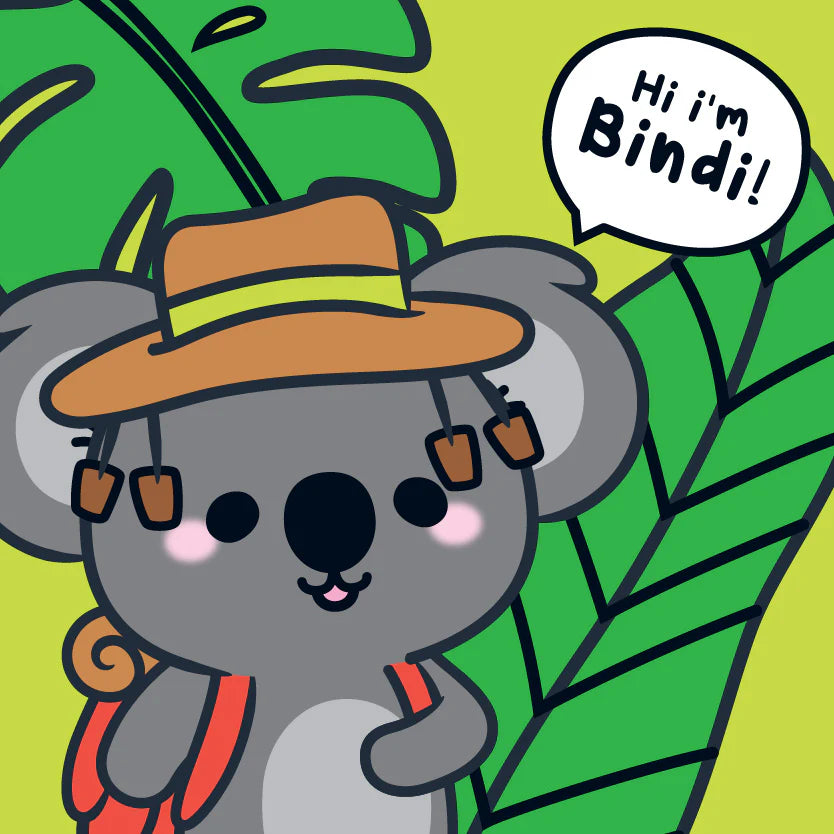 Bindi the Koala Travel Pillow Set
