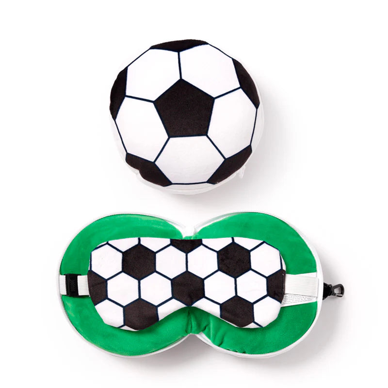 Football Travel Pillow Set