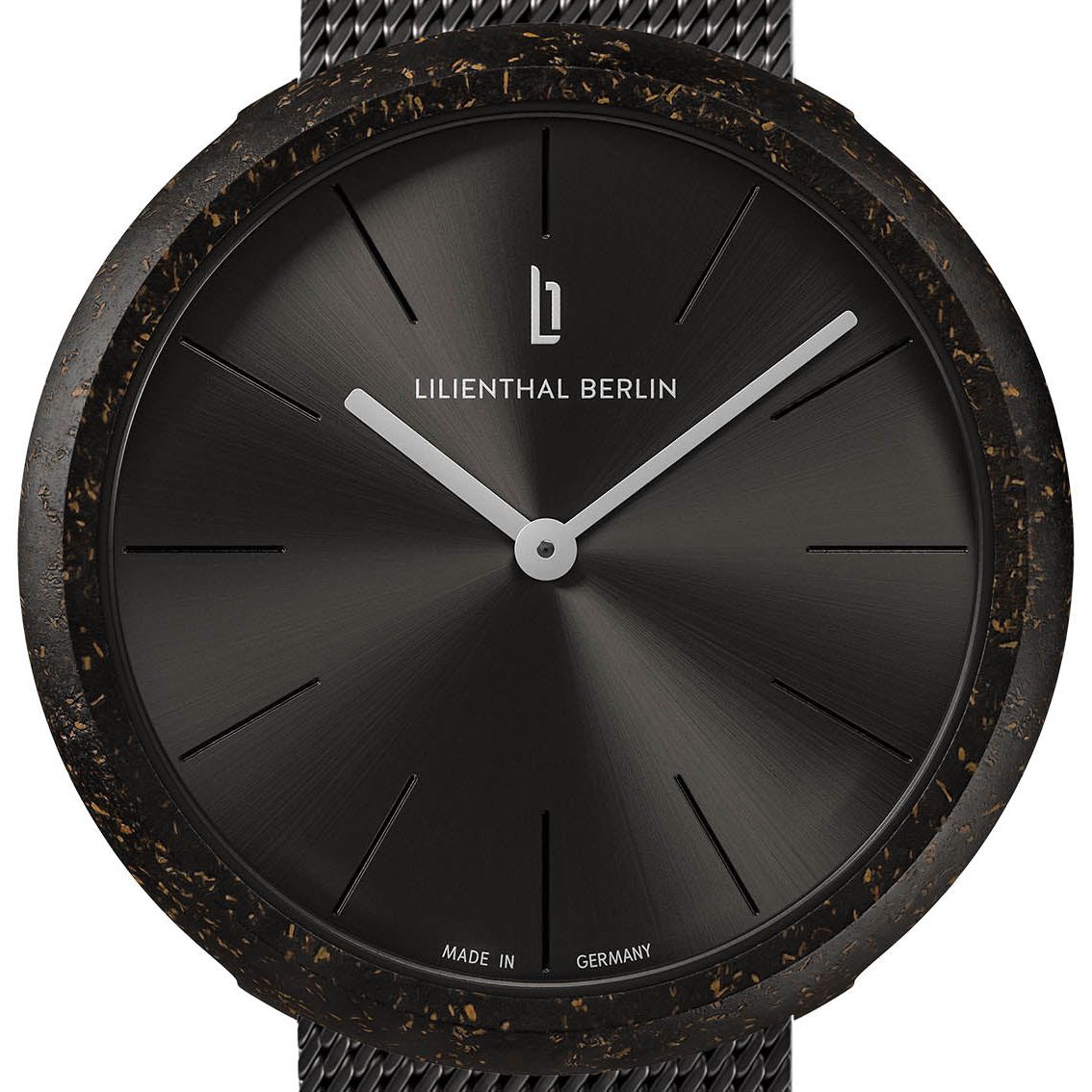 Coffee Watch, Espresso/ Black Mesh Strap