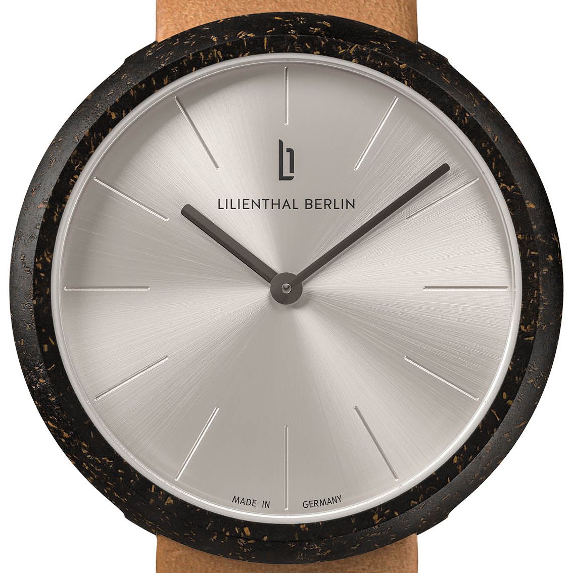Coffee Watch, Latte/ Light Brown Leather Strap