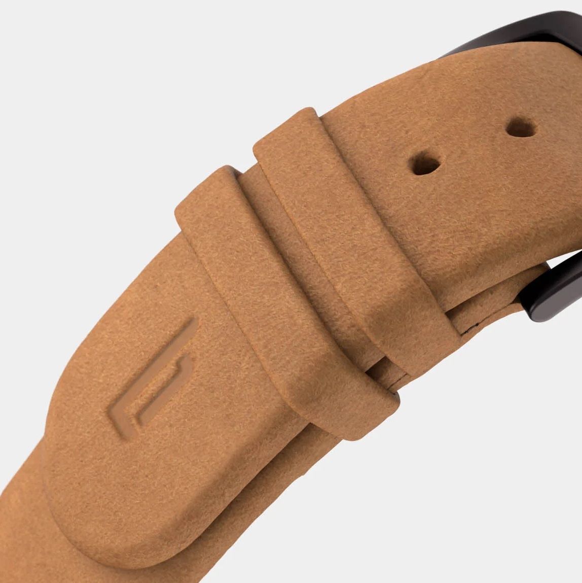 Coffee Watch, Latte/ Light Brown Leather Strap