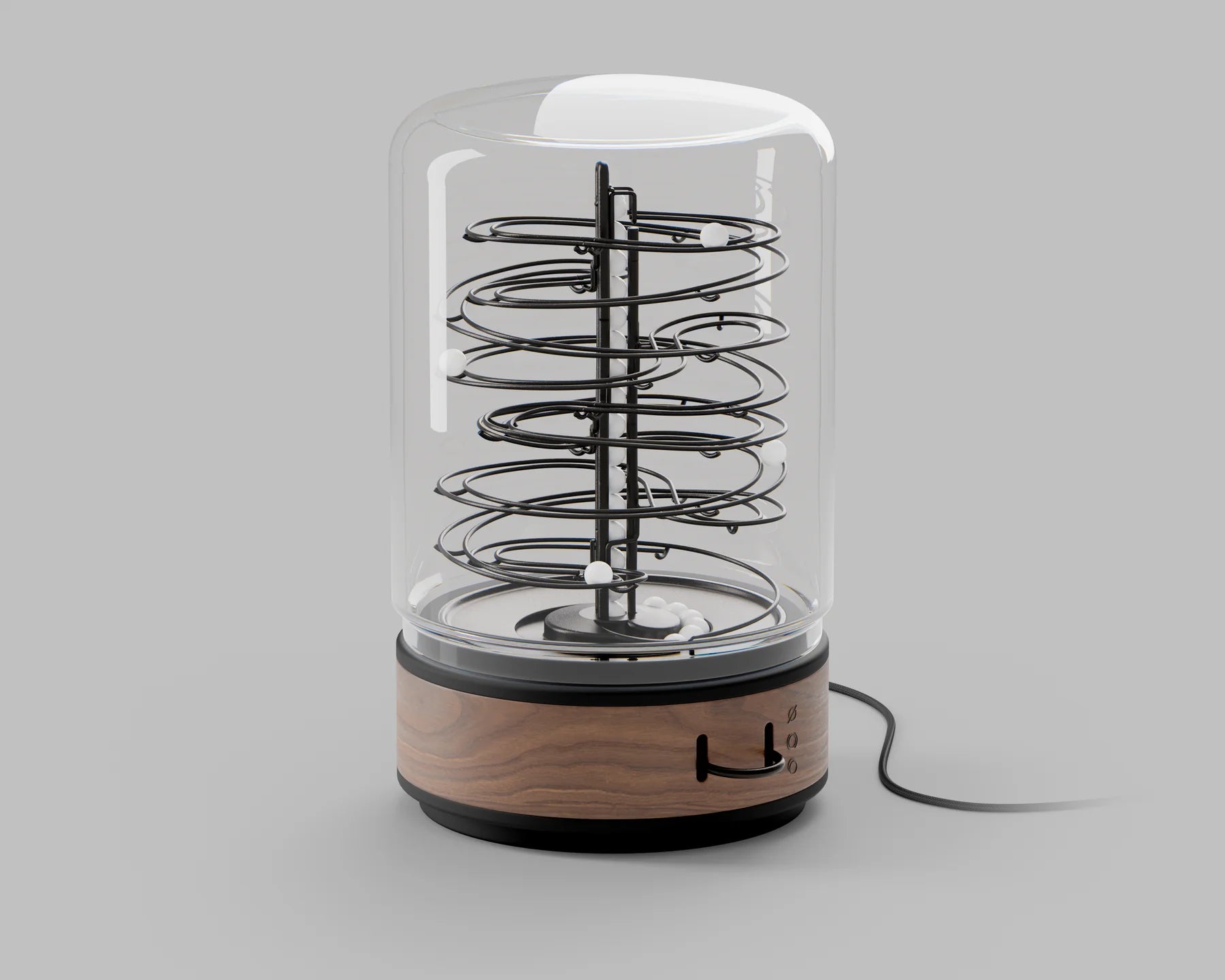 Marbolous 360° Design Marble Track Desk Toy, Electroll Walnut | Marbolous - Wake Concept Store