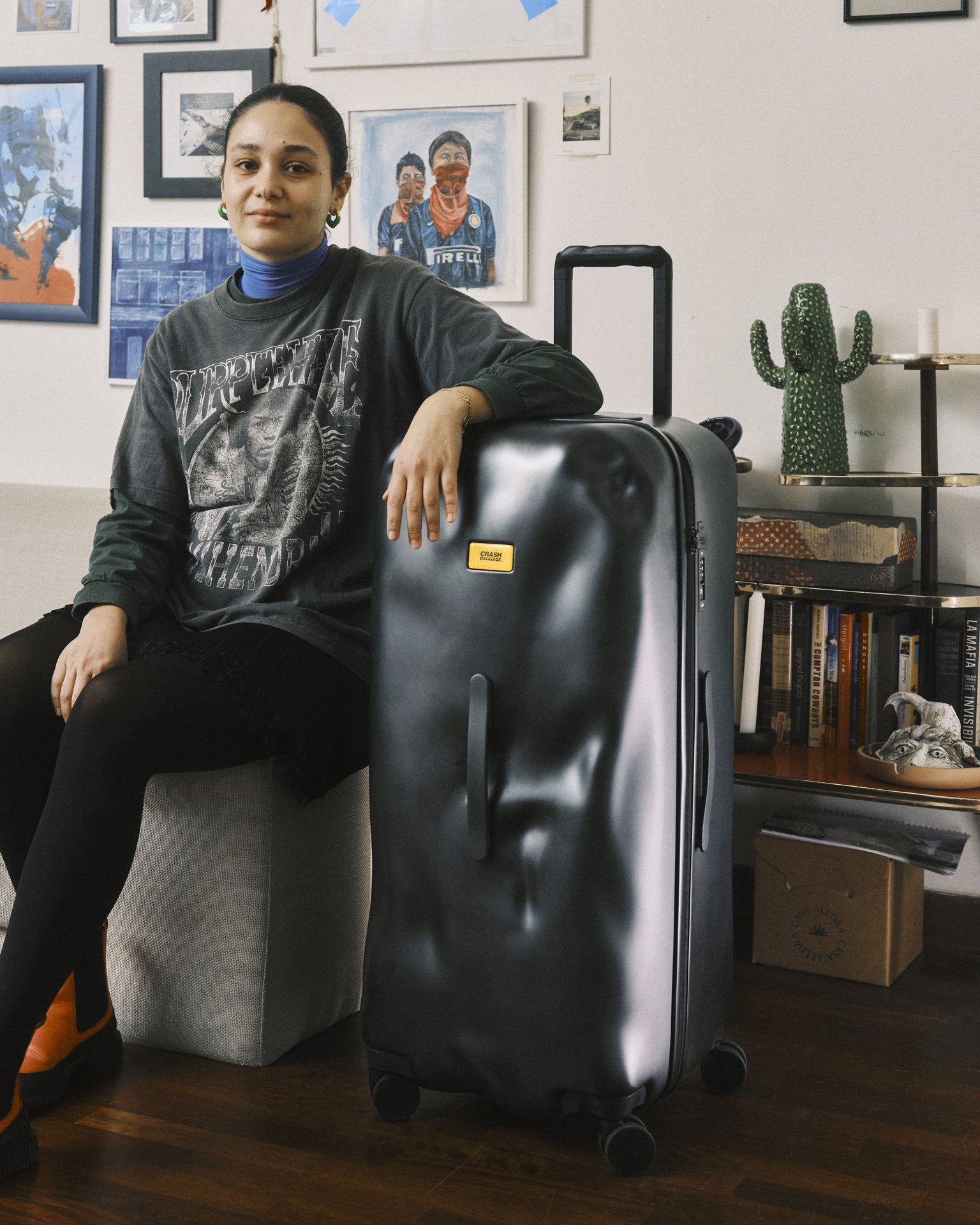 Trunk, 4 Wheels Suitcase | Crash Baggage - Wake Concept Store