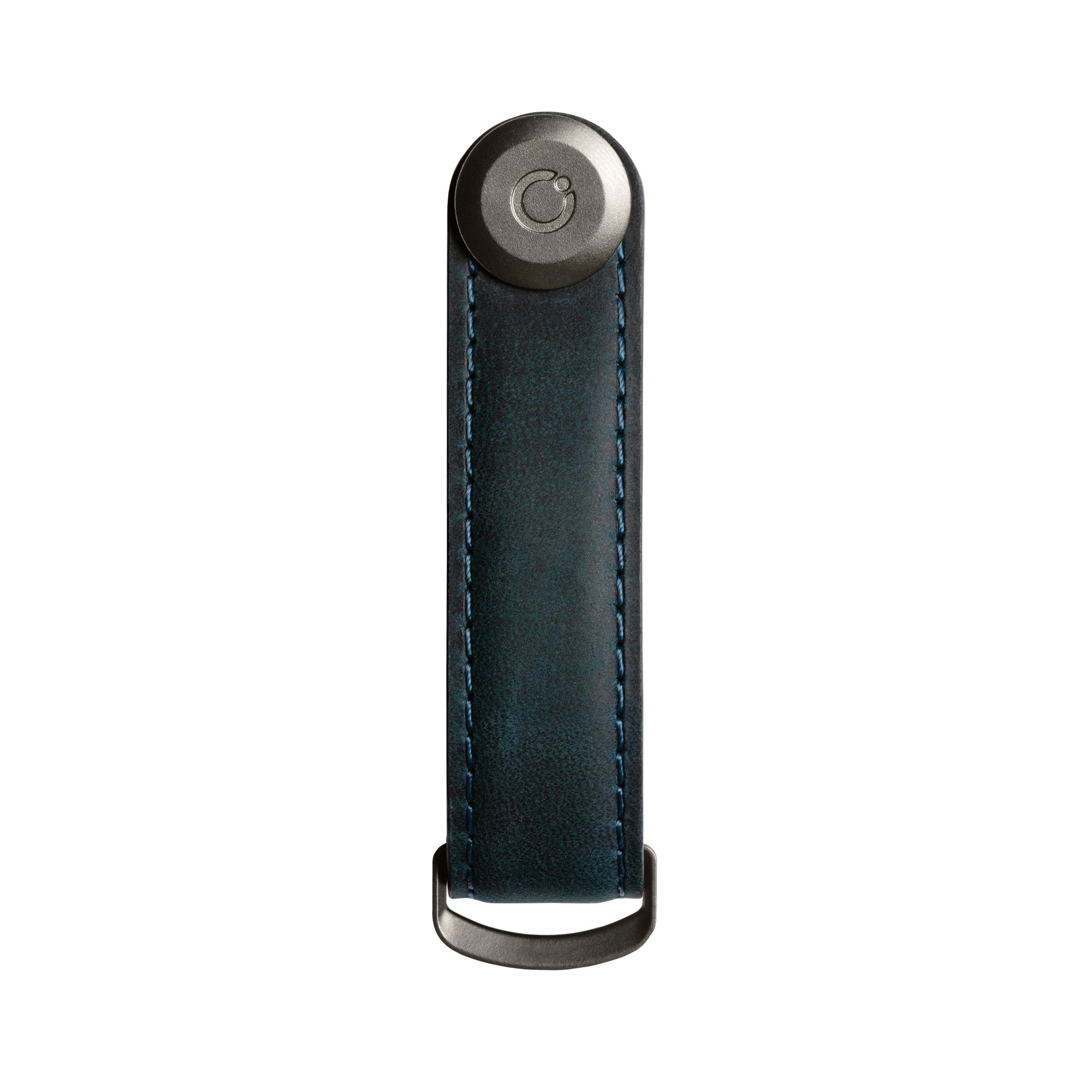 Crazy Horse Leather Key Organiser, Marine Blue/Blue | Orbitkey - Wake Concept Store