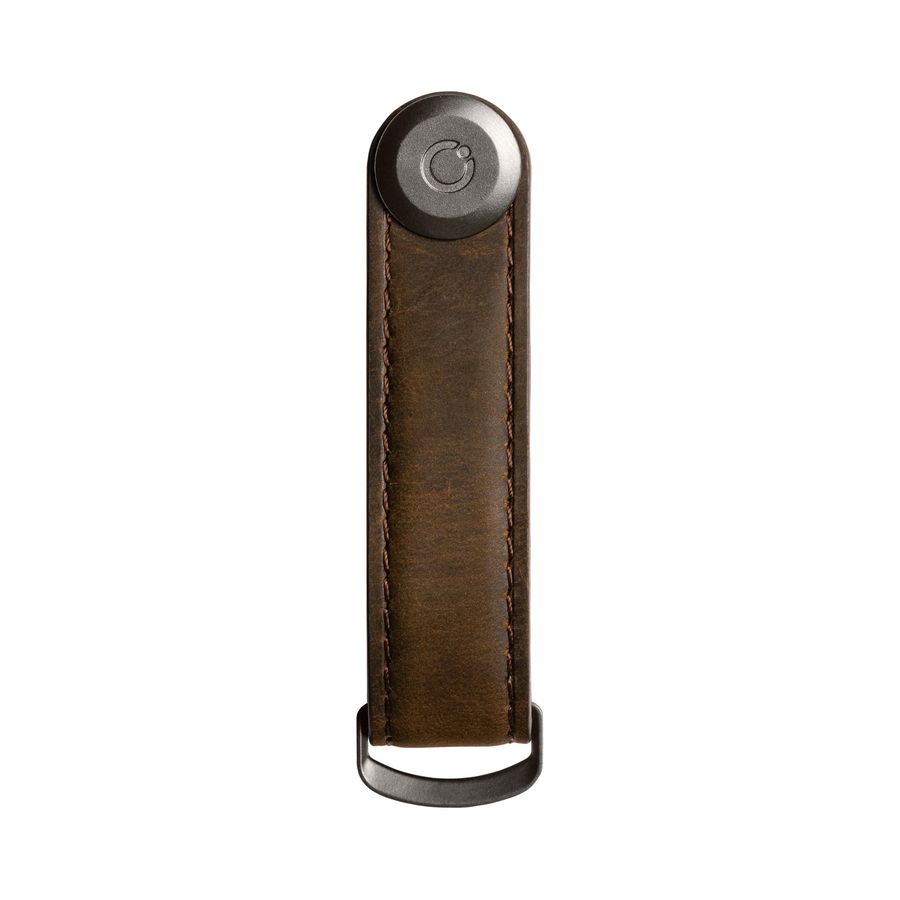 Crazy Horse Leather Key Organiser, Oak Brown/Brown | Orbitkey - Wake Concept Store