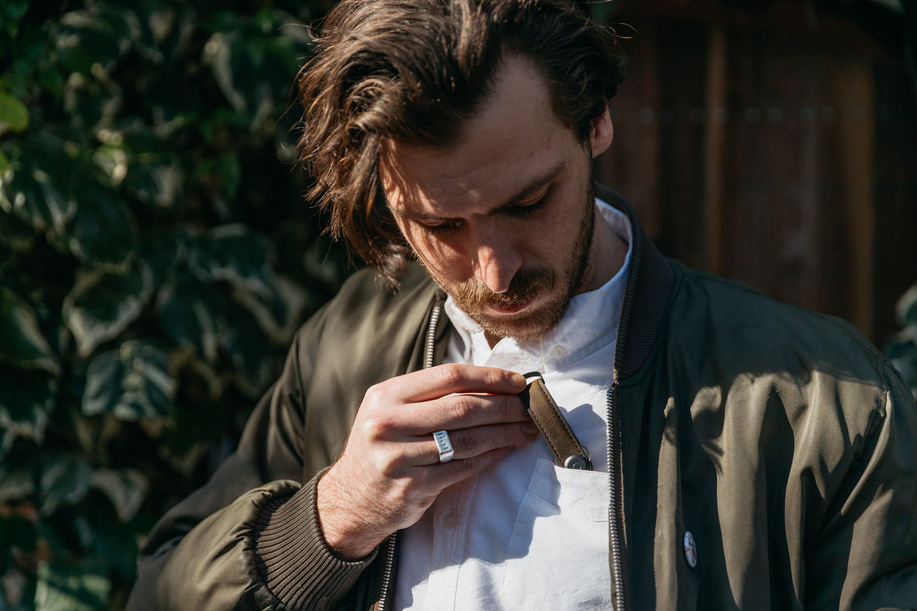 Crazy Horse Leather Key Organiser, Oak Brown/Brown | Orbitkey - Wake Concept Store