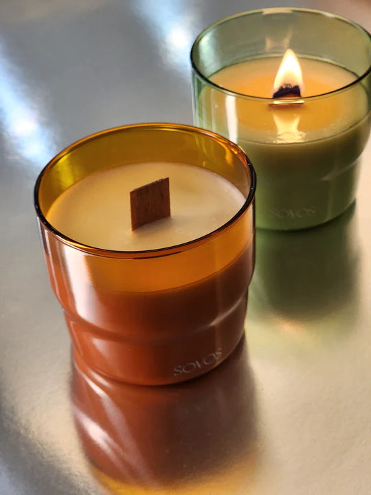 Fireplace Scented Candle in Borosilicate Glass | Sovos - Wake Concept Store