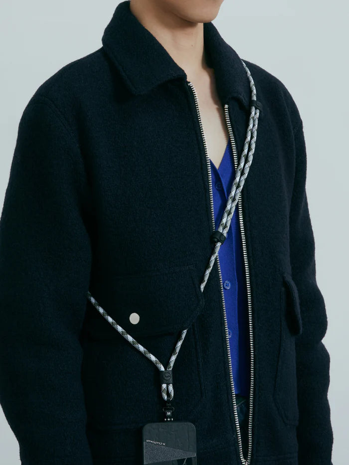 Yoggle Click Crossbody Phone Strap, Blue Green | M.Craftsman - Wake Concept Store