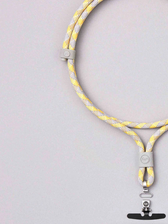 Yoggle Click Crossbody Phone Strap, Yellow Grey | M.Craftsman - Wake Concept Store