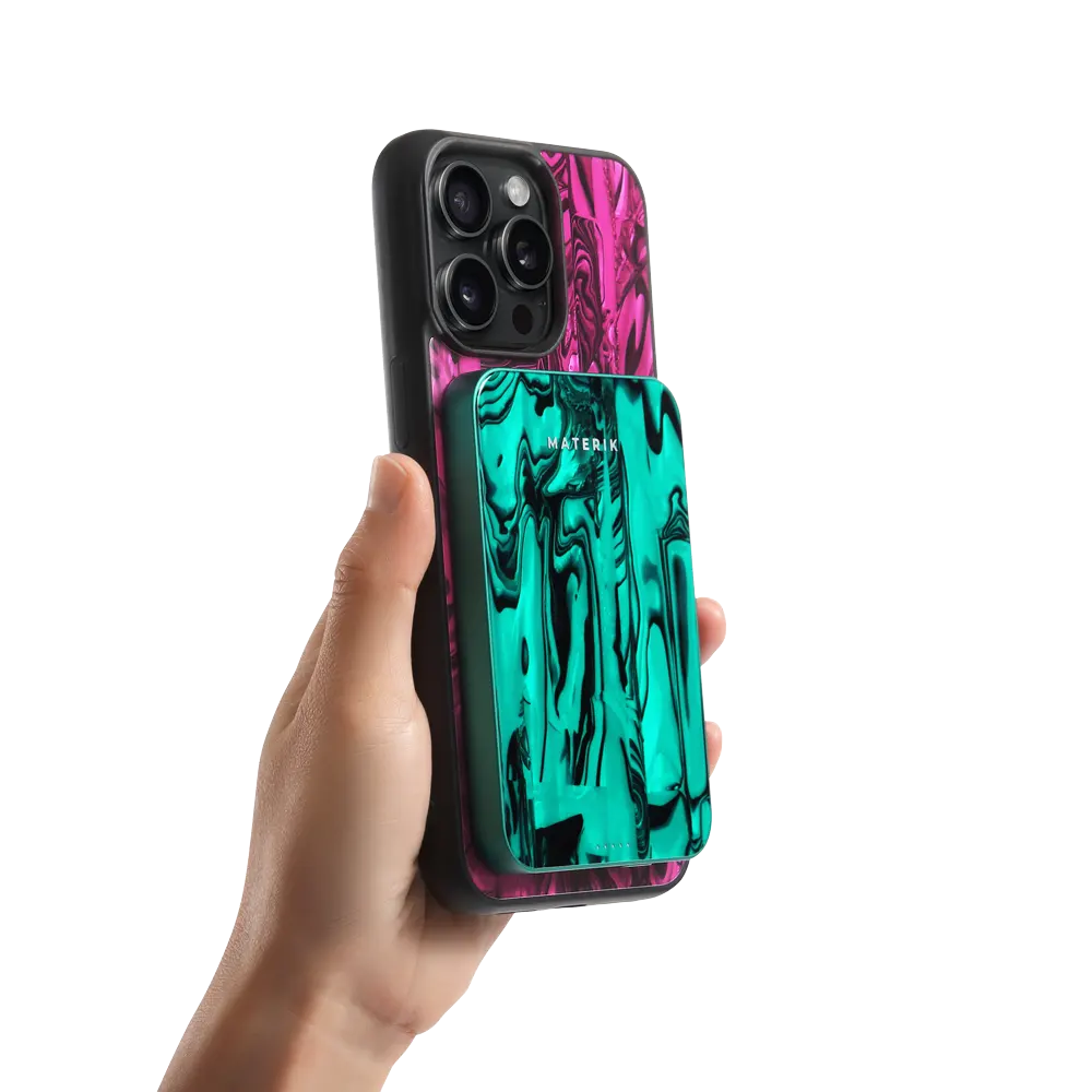 Magnetic Power Pack, Alchemy Green | Materik - Wake Concept Store