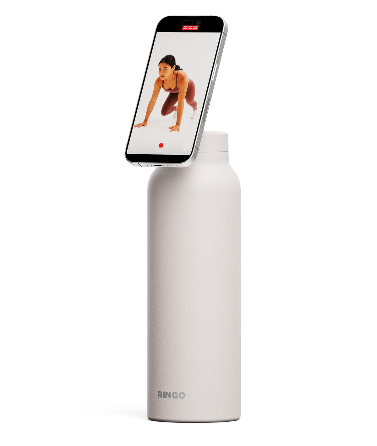 RINGO PRO Magsafe Water Bottle with Sip Lid 24oz, Ivory