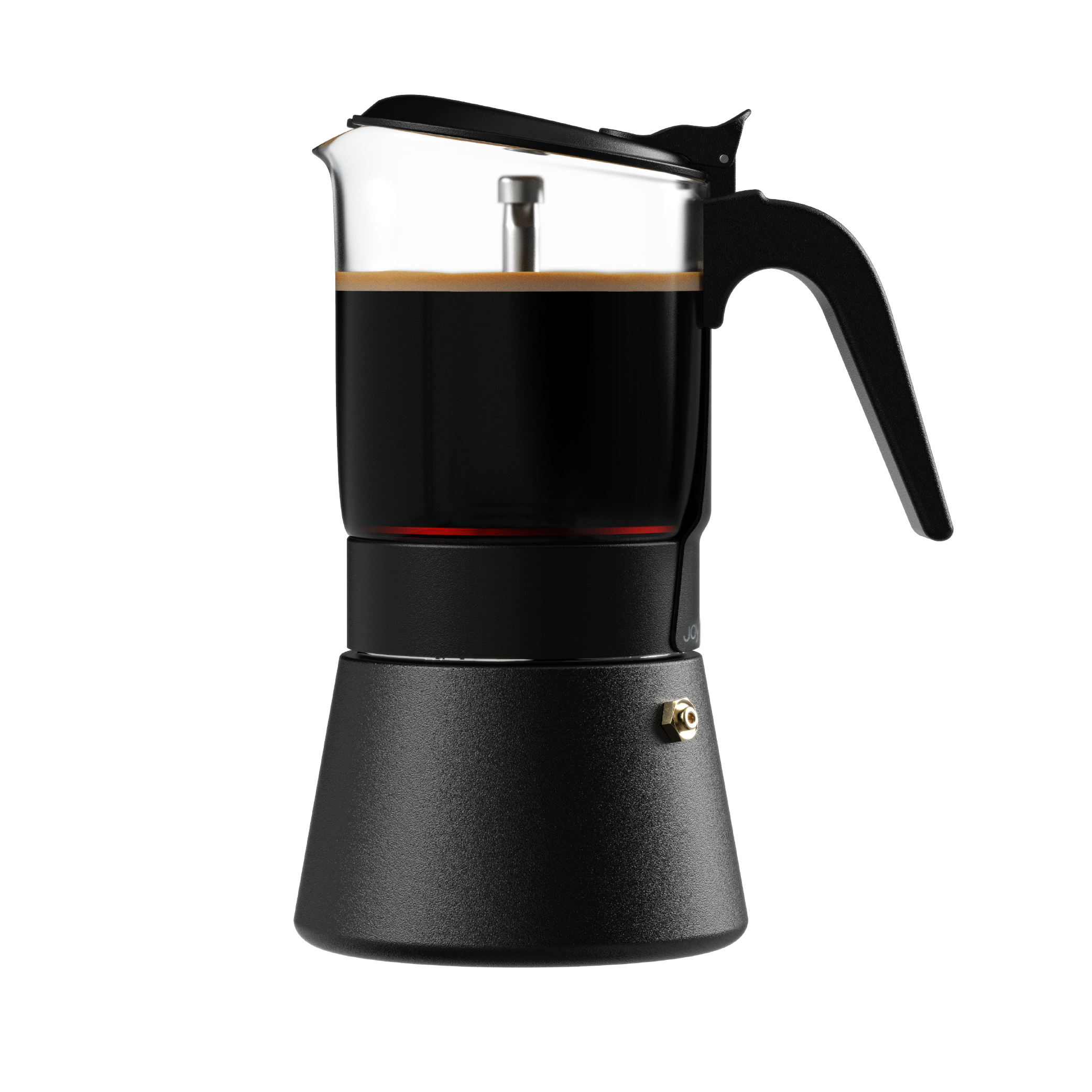 ClearBrew Moka Pot, Black