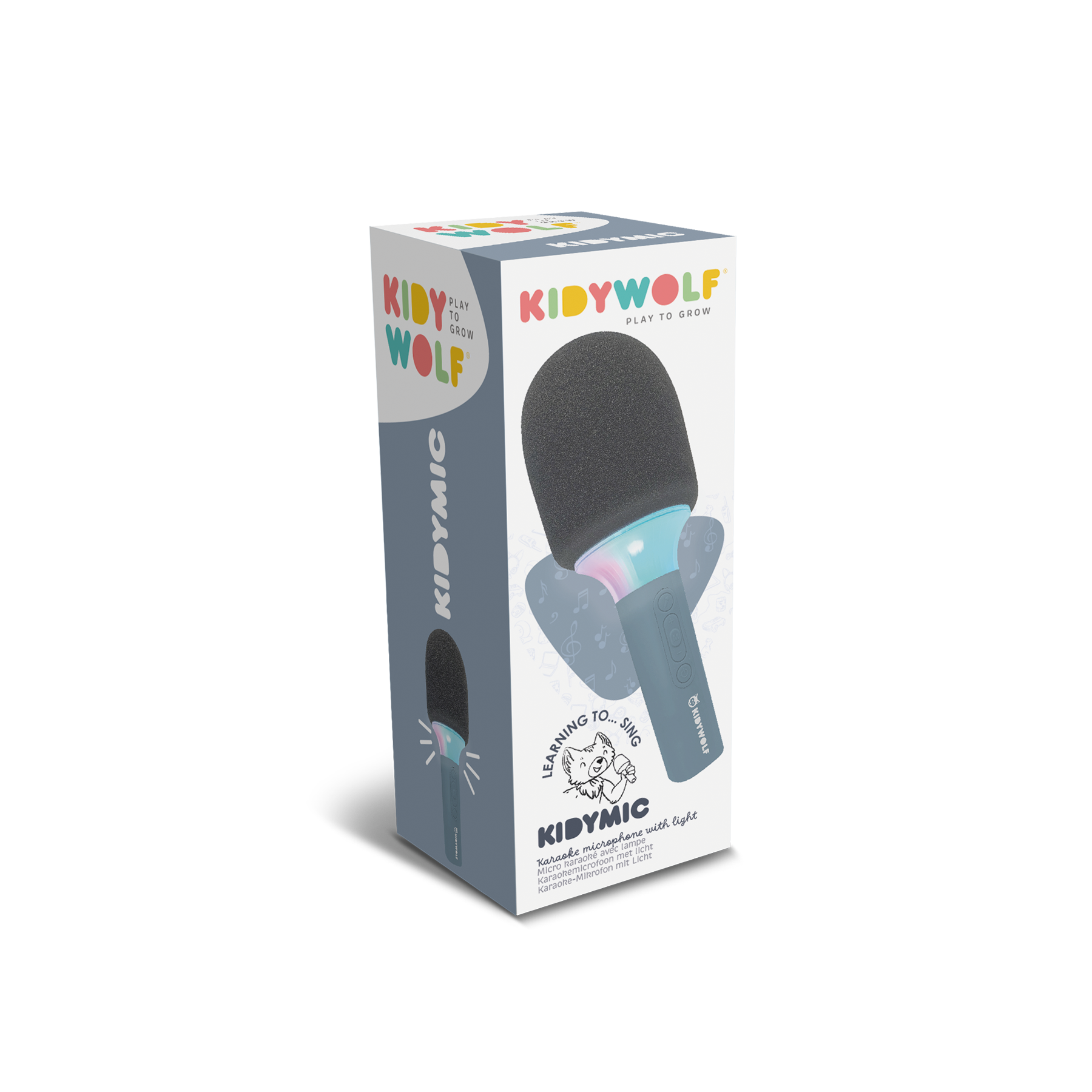 Kidymic Karaoke Microphone, Blue