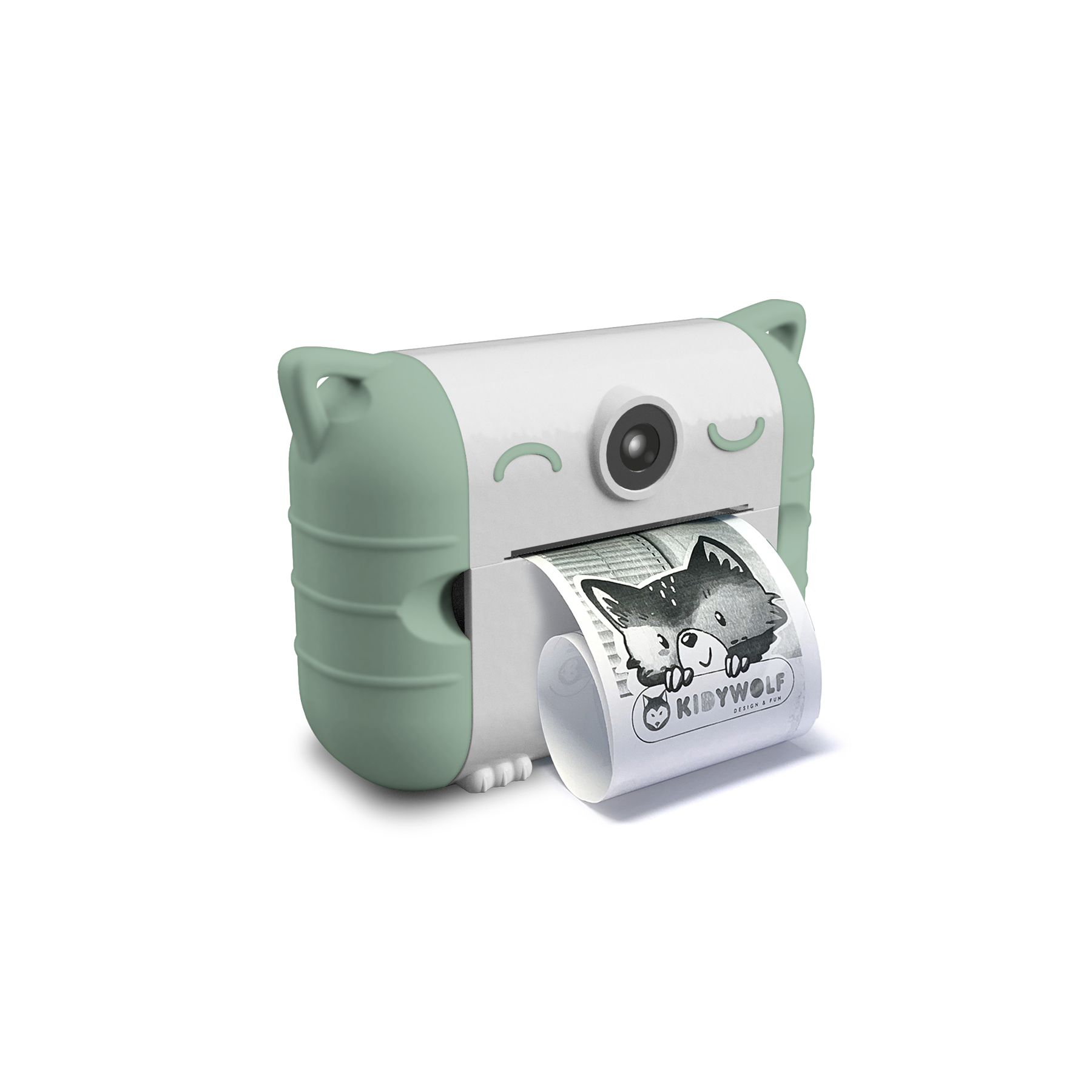 Kidyprint Thermal Printing Camera, Green
