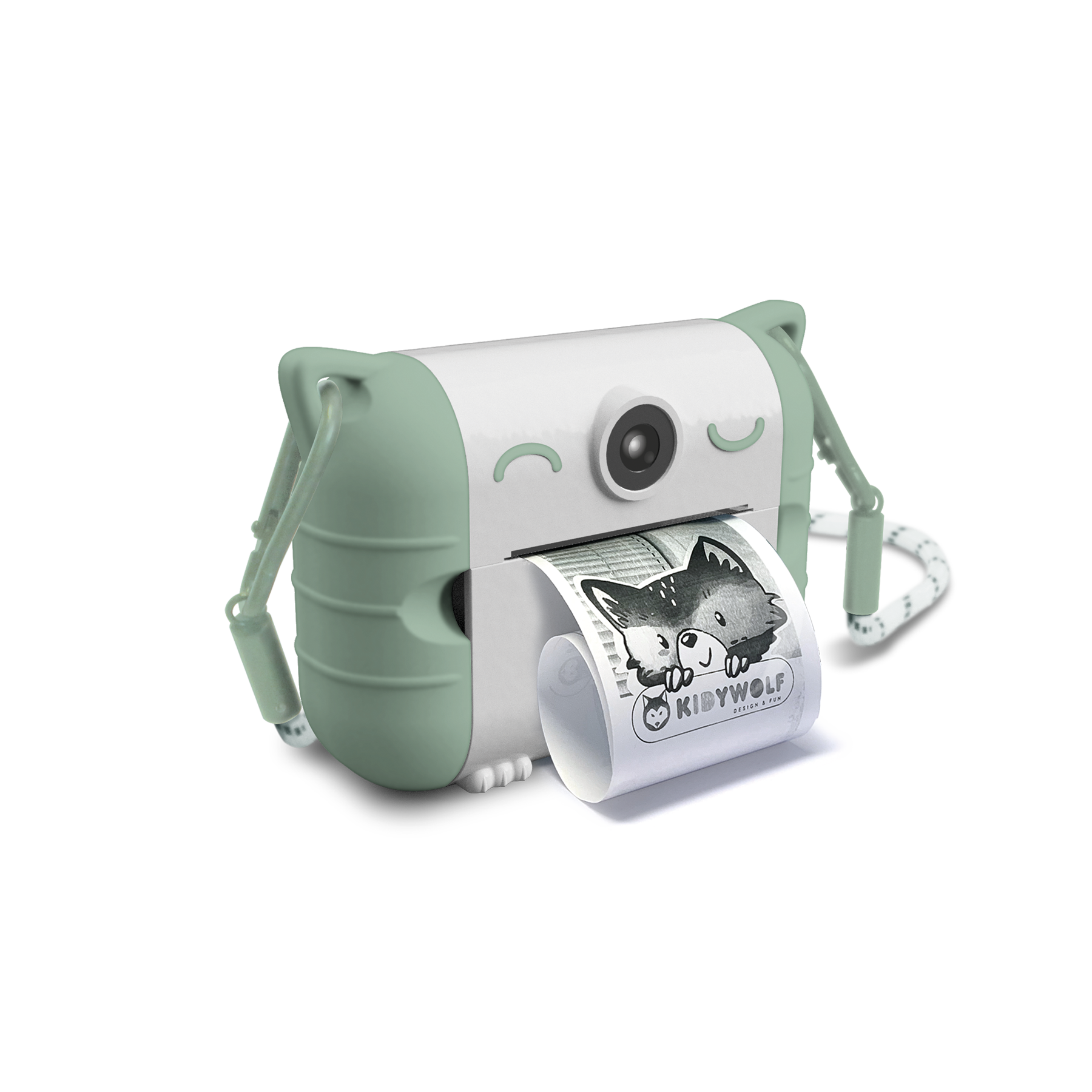Kidyprint Thermal Printing Camera, Green