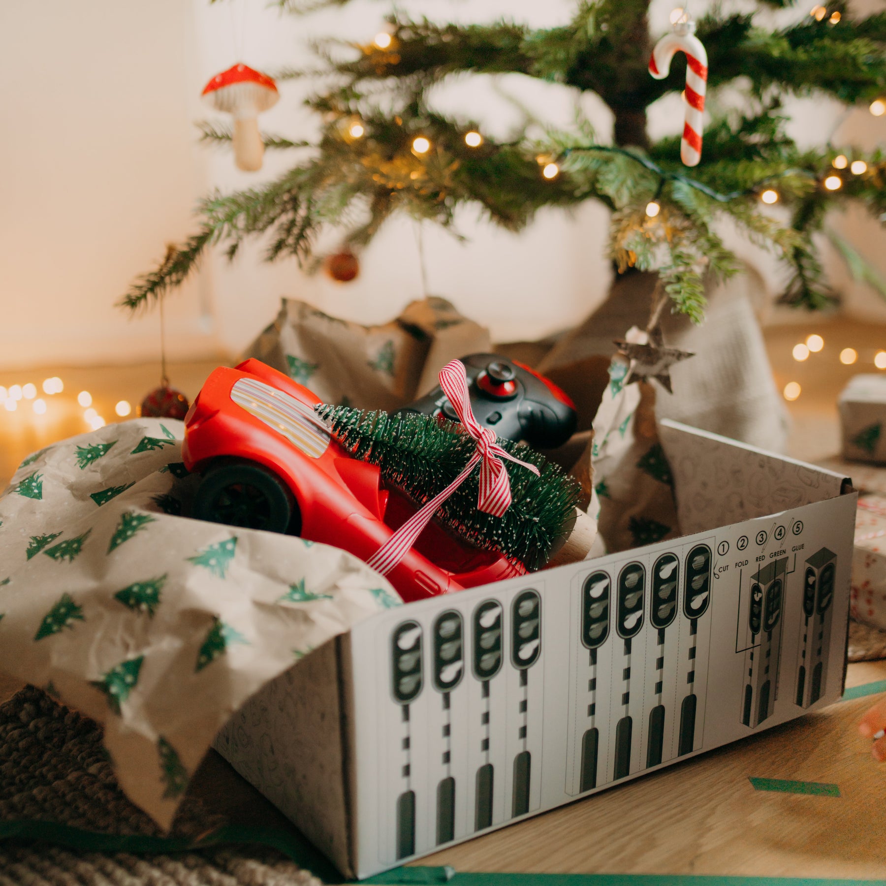 Kidycar Remote Control Car, Red