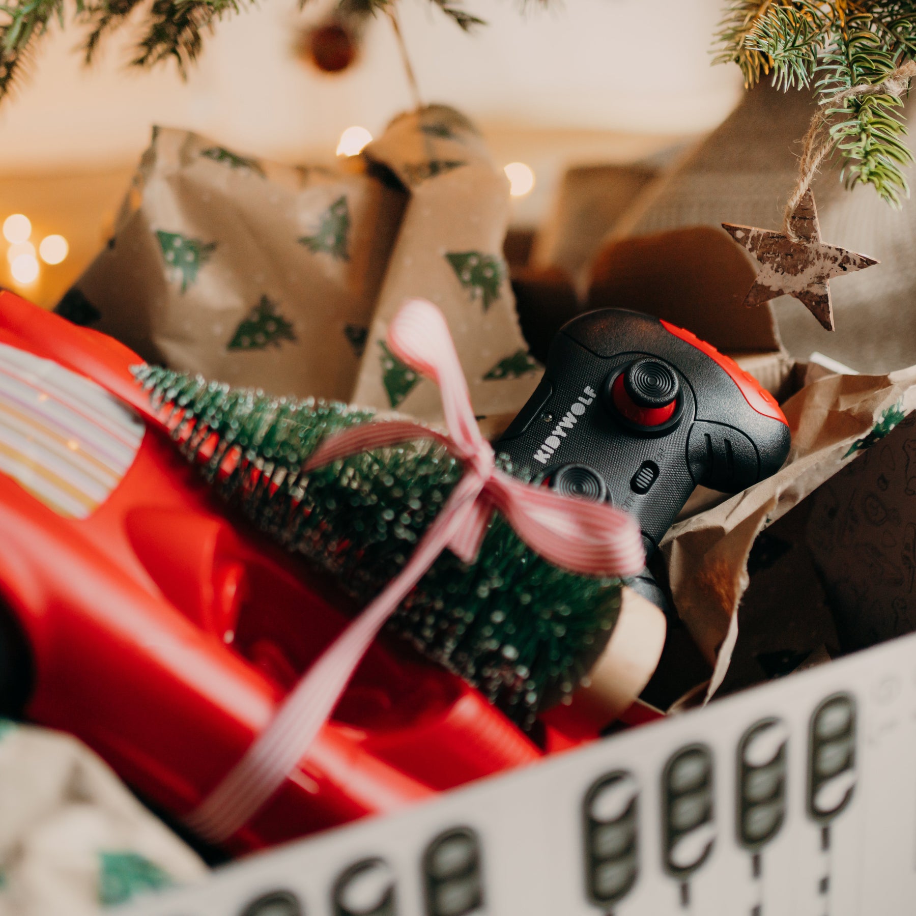 Kidycar Remote Control Car, Red