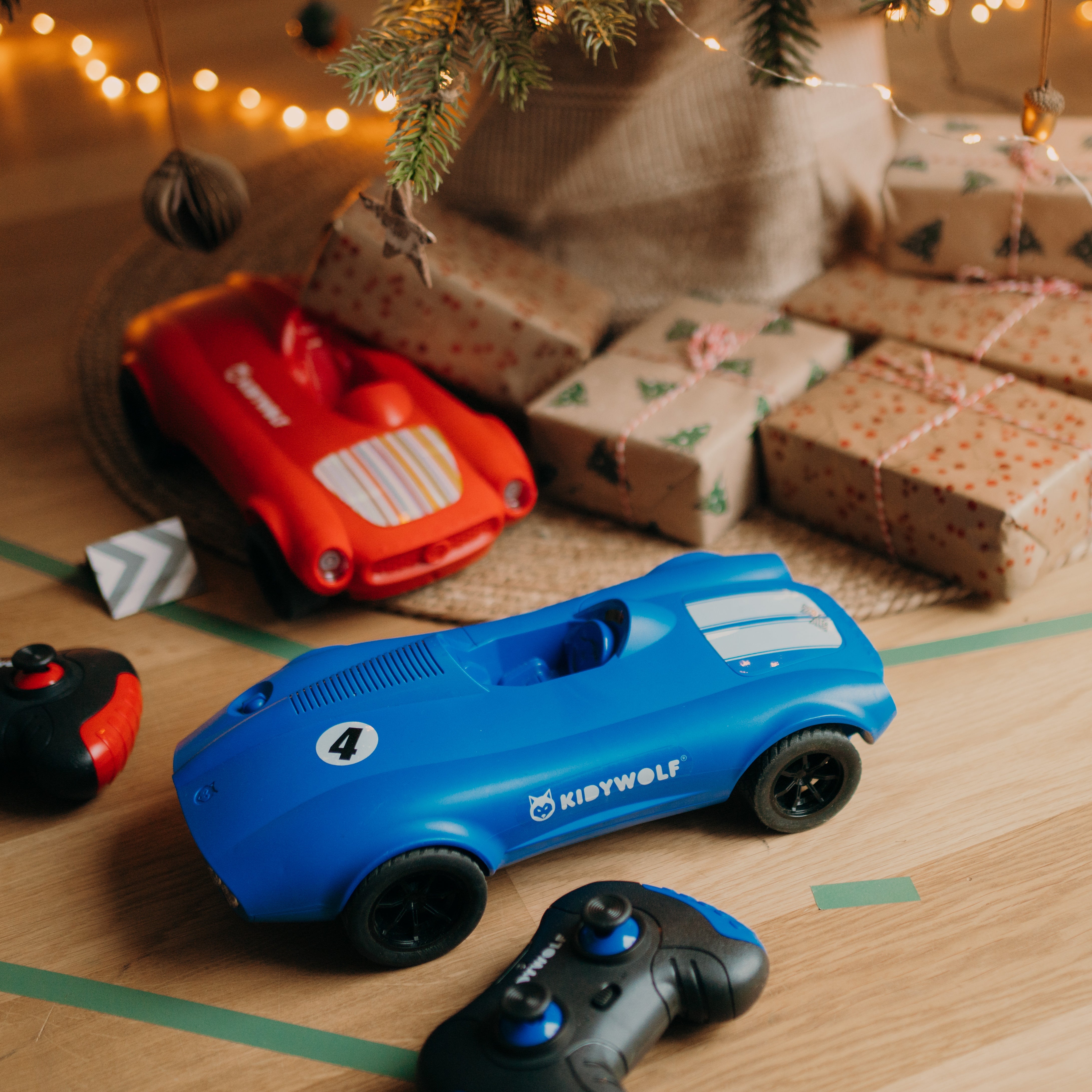 Kidycar Remote Control Car, Red