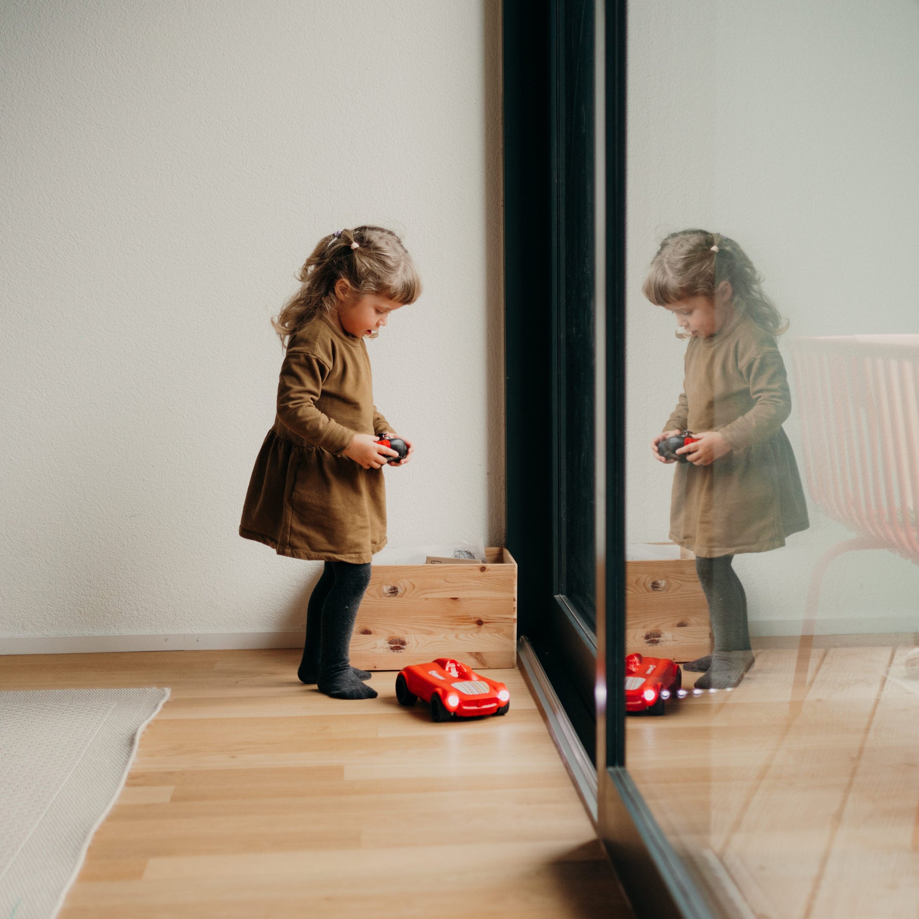 Kidycar Remote Control Car, Red