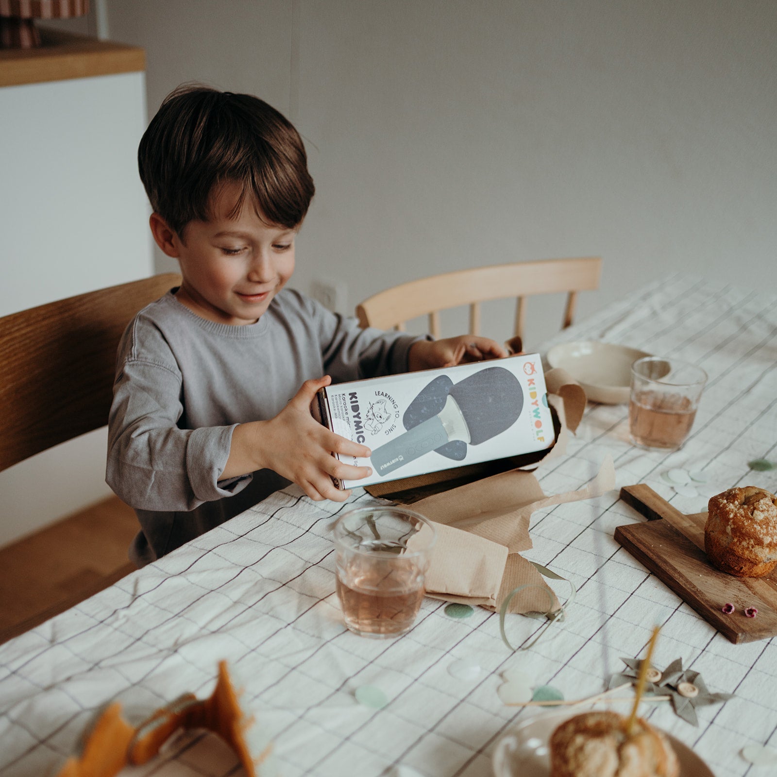 Kidymic Karaoke Microphone, Blue