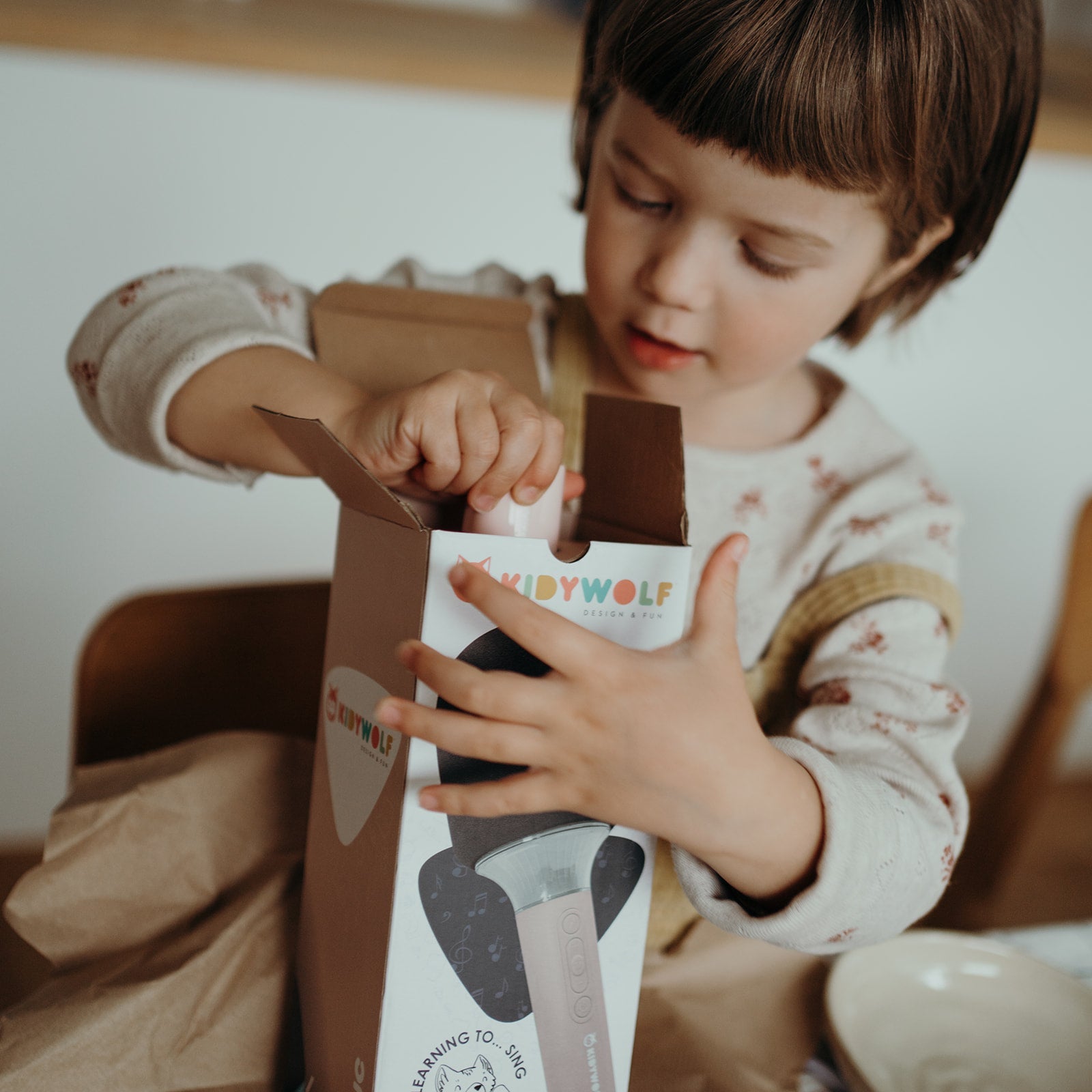 Kidymic Karaoke Microphone, Pink