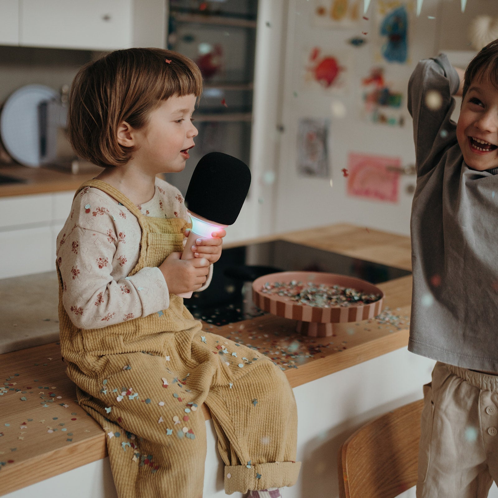 Kidymic Karaoke Microphone, Pink