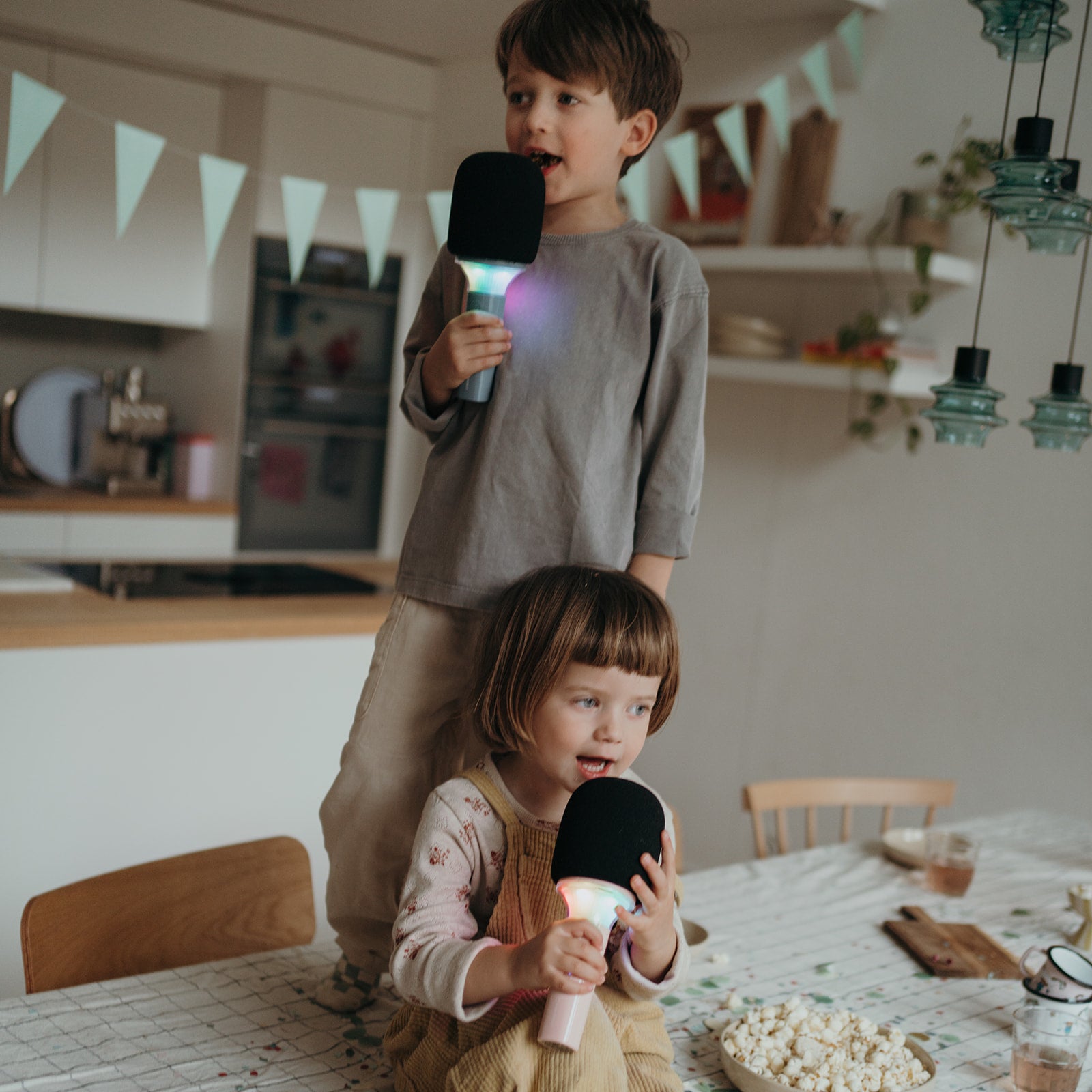 Kidymic Karaoke Microphone, Blue