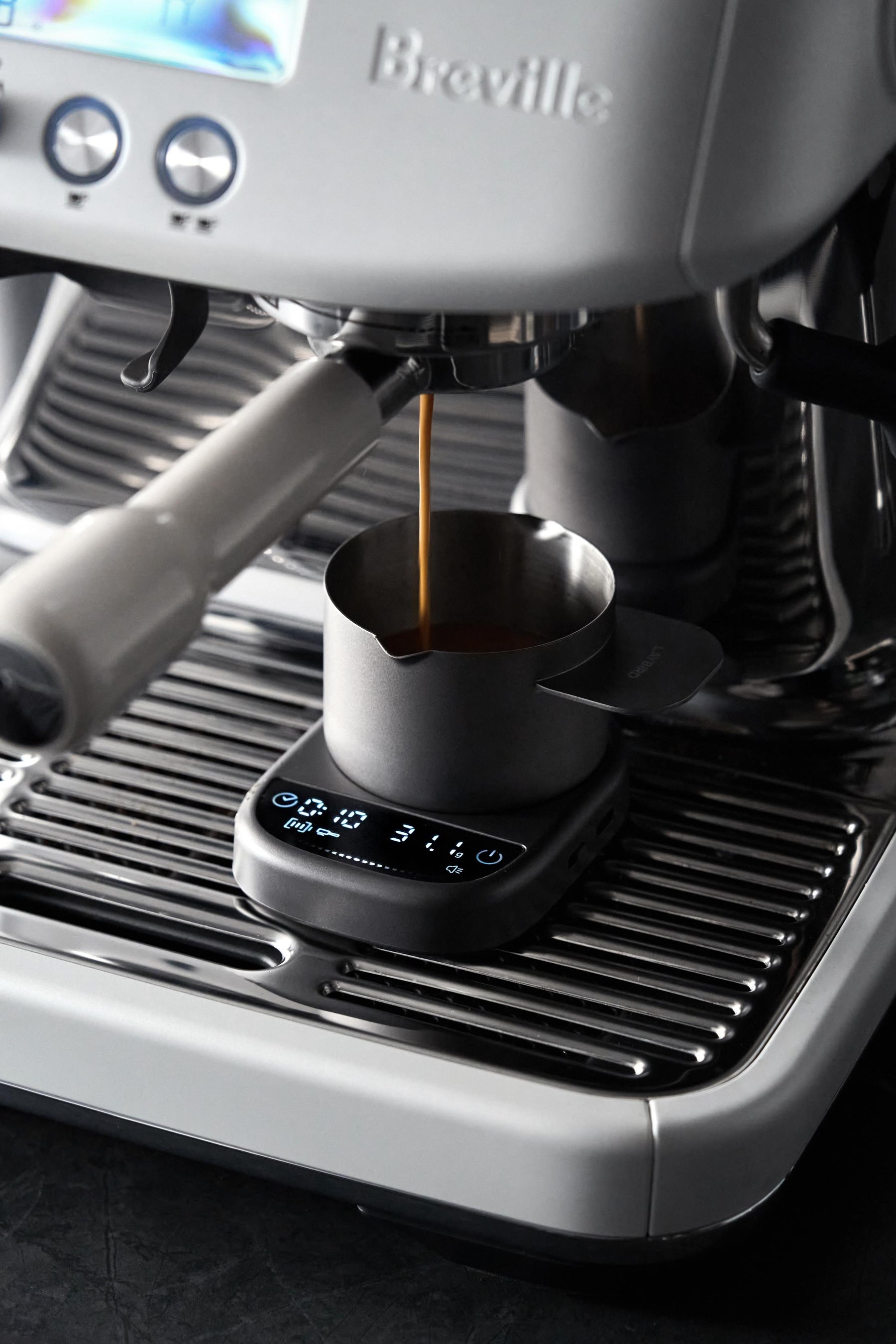 MagAttach Precision Coffee Scale with Versatile Features
