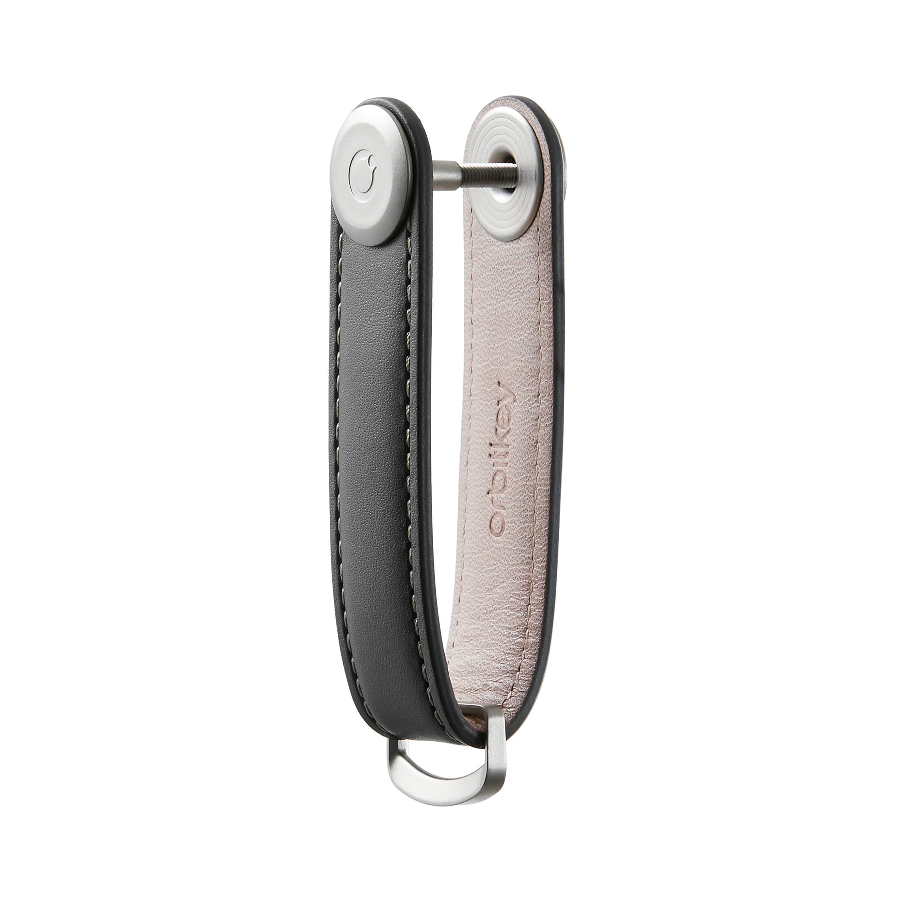 Leather Key Organiser, Charcoal/Grey | Orbitkey - Wake Concept Store