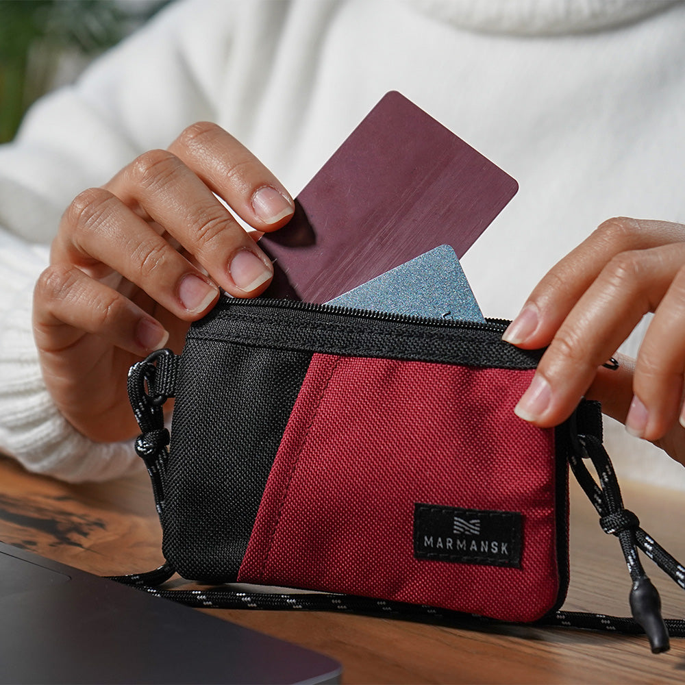 Lovozero Liten Lanyard Wallet | Marmansk - Wake Concept Store