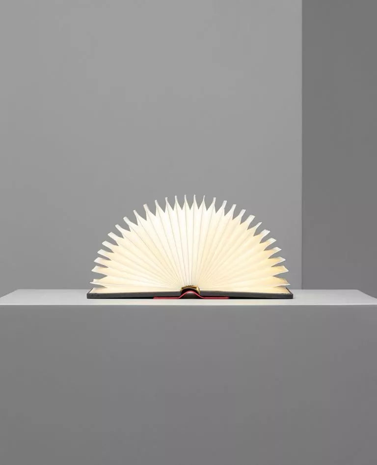 Lito Mini Book Lamp, Red/Gray | Lumio - Wake Concept Store