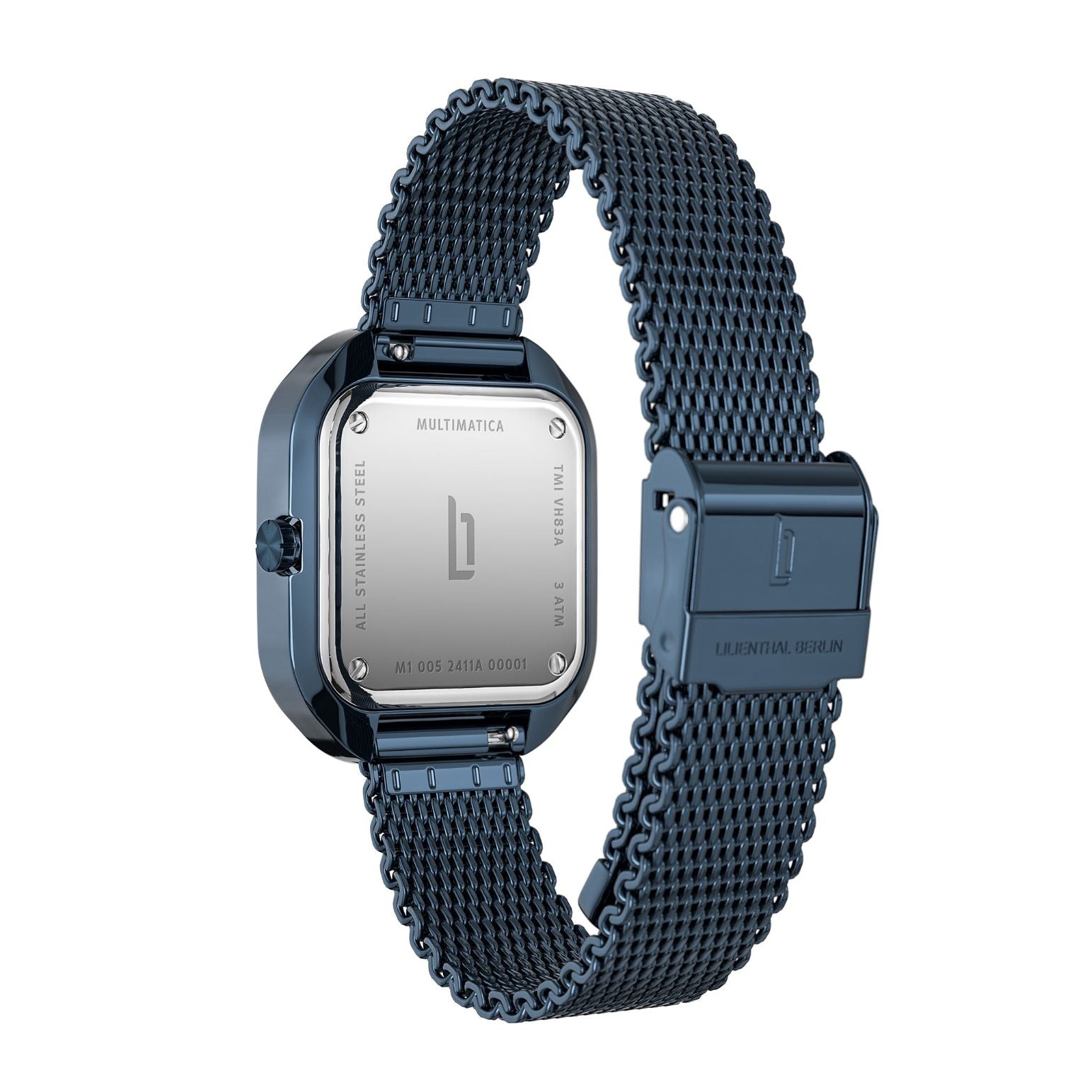 Multimatica, Blue Rose/ Gold Mesh Strap
