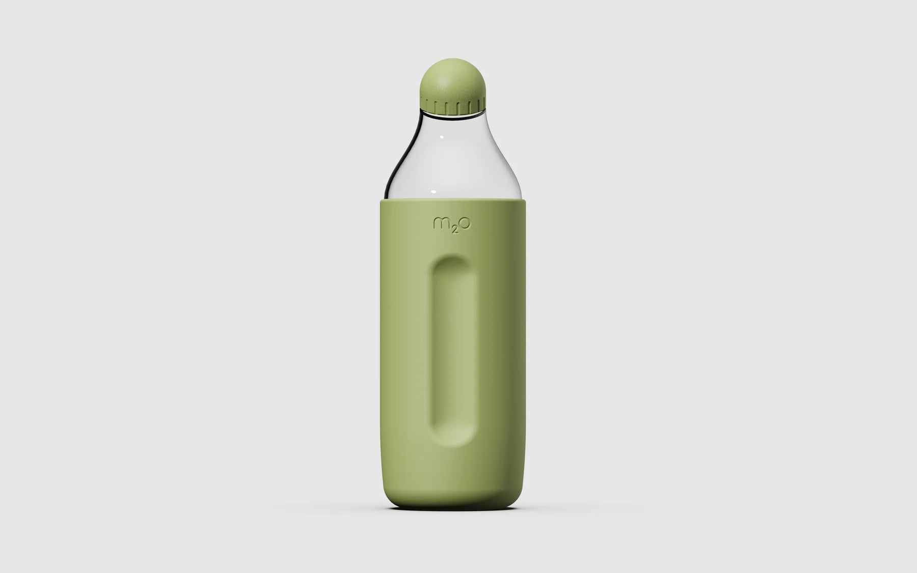 M2O Sport Bottle with Silicone Cover, Kaki Green | Made to Origin - Wake Concept Store