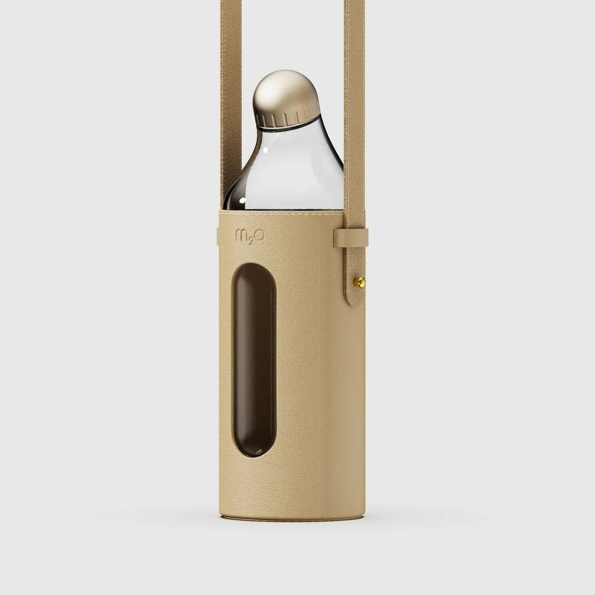 M2O Sport Bottle with Vegan Sleeve, Light Cream | Made to Origin - Wake Concept Store