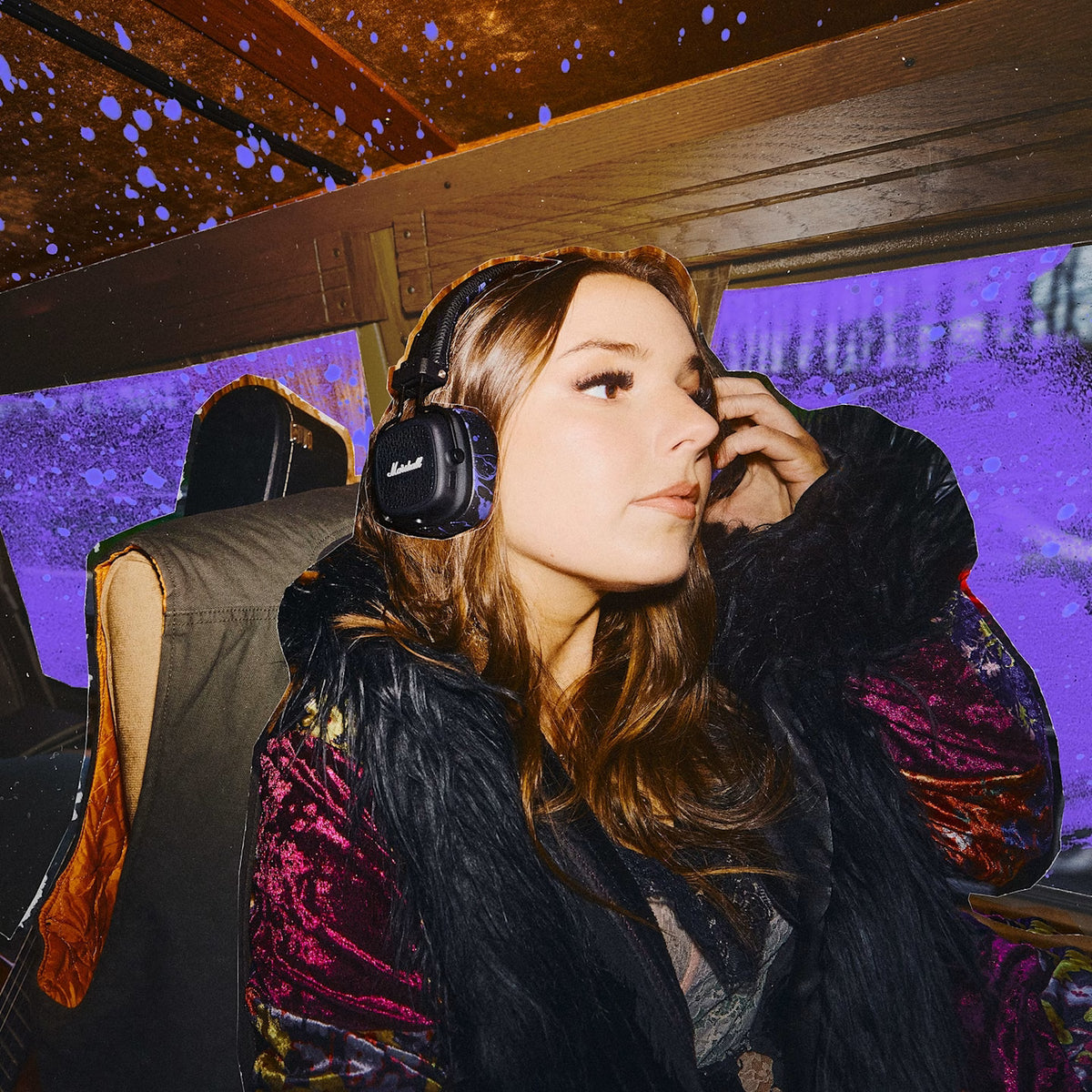 MAJOR V Wireless On-ear Headphones, Hendrix Edition