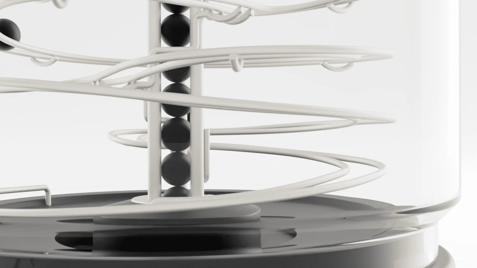 Marbolous 360° Design Marble Track Desk Toy, Classic White | Marbolous - Wake Concept Store