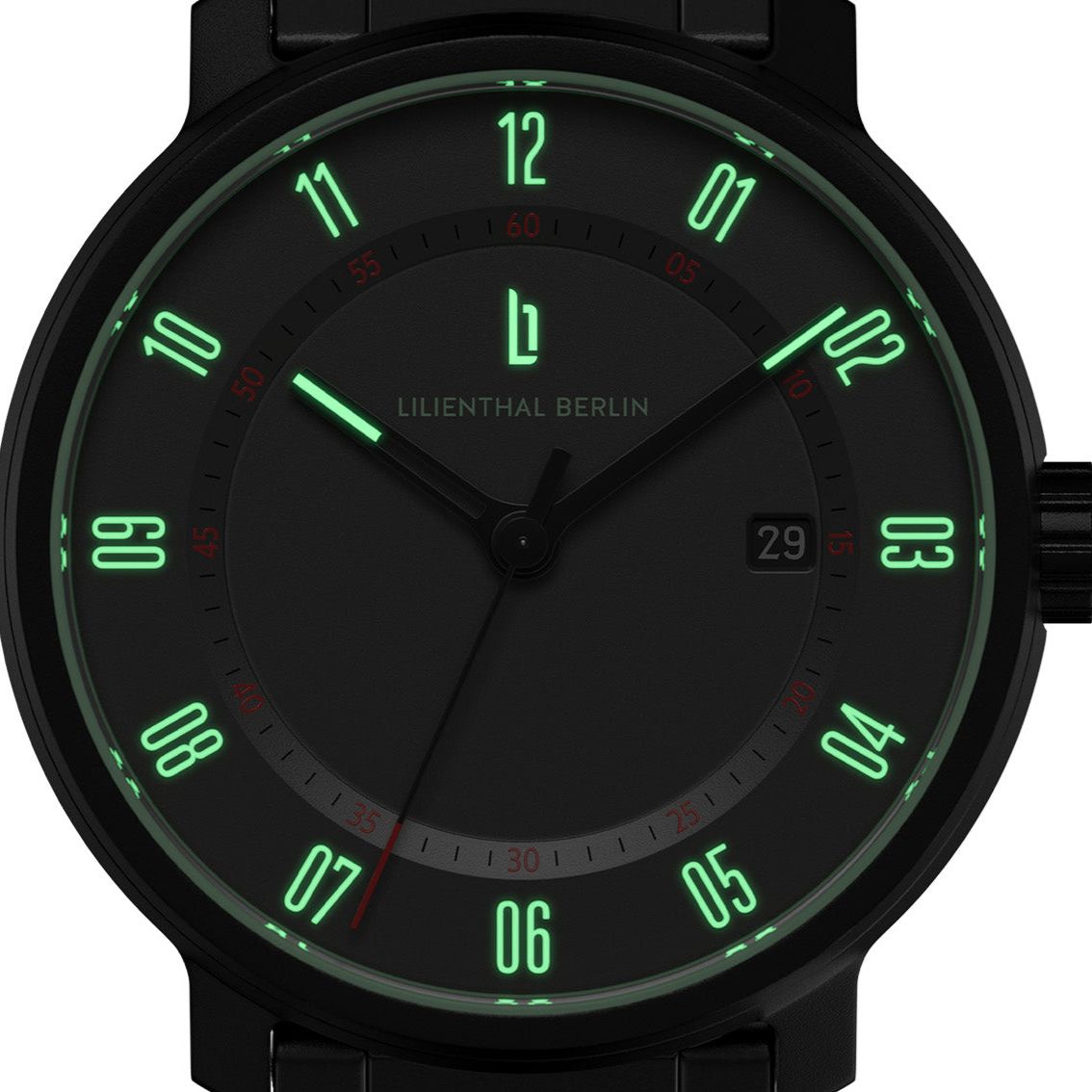 Neolux, Grey Mint/ Stainless Steel Black Matte