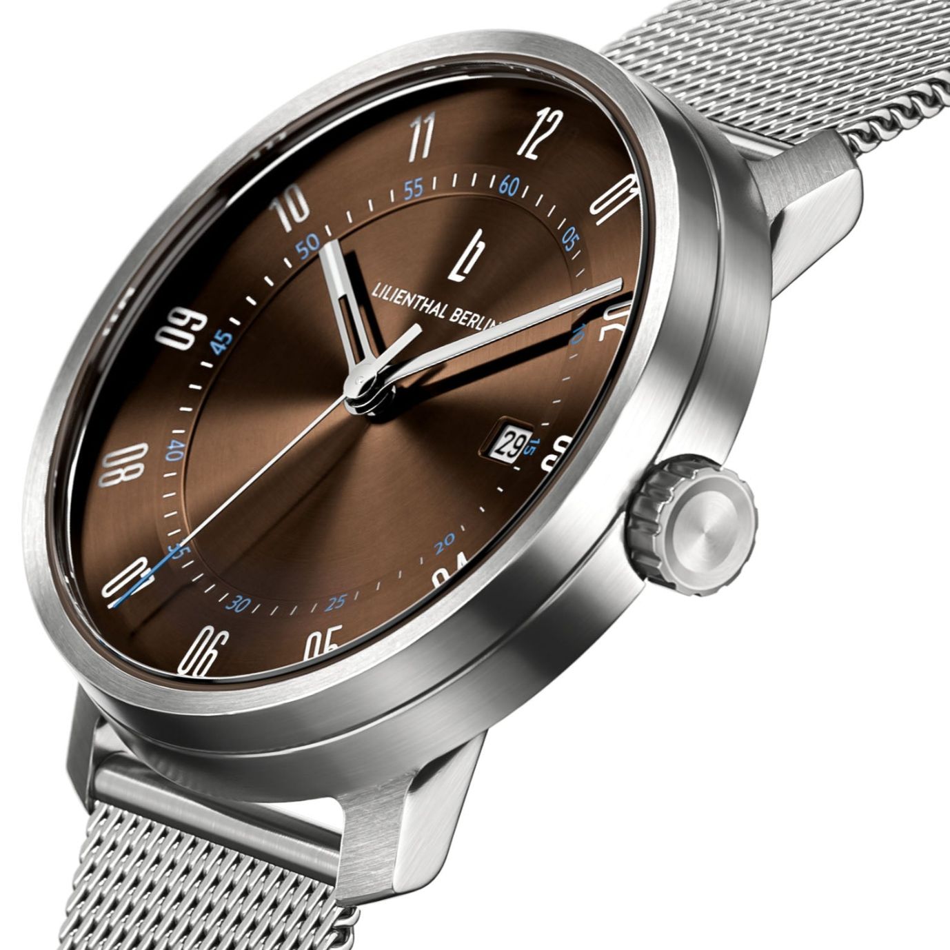 Neolux, Silver Brown/ Mesh Silver Brushed